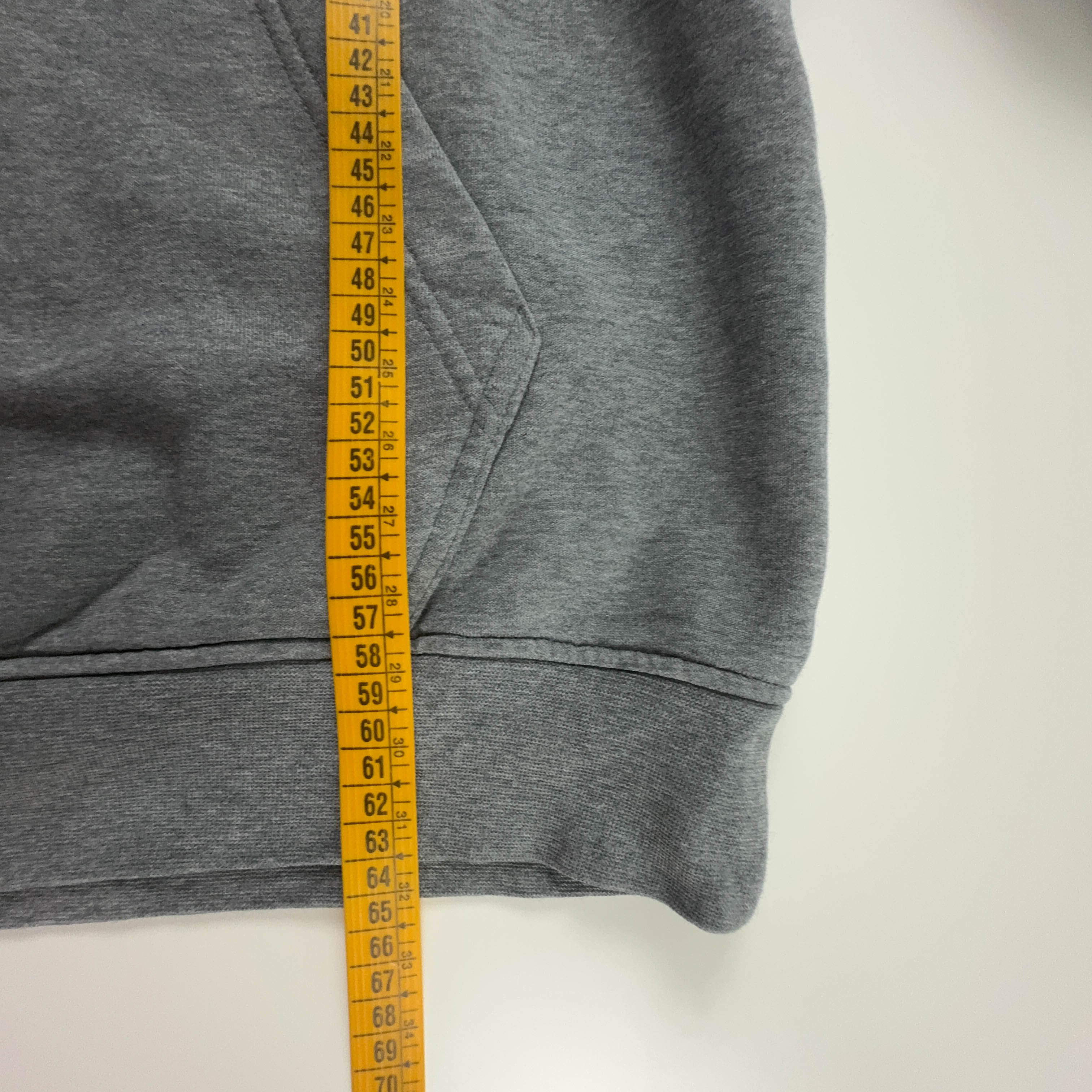 Felpa Jordan grigia con cappuccio 82% cotone - Taglia M uomo