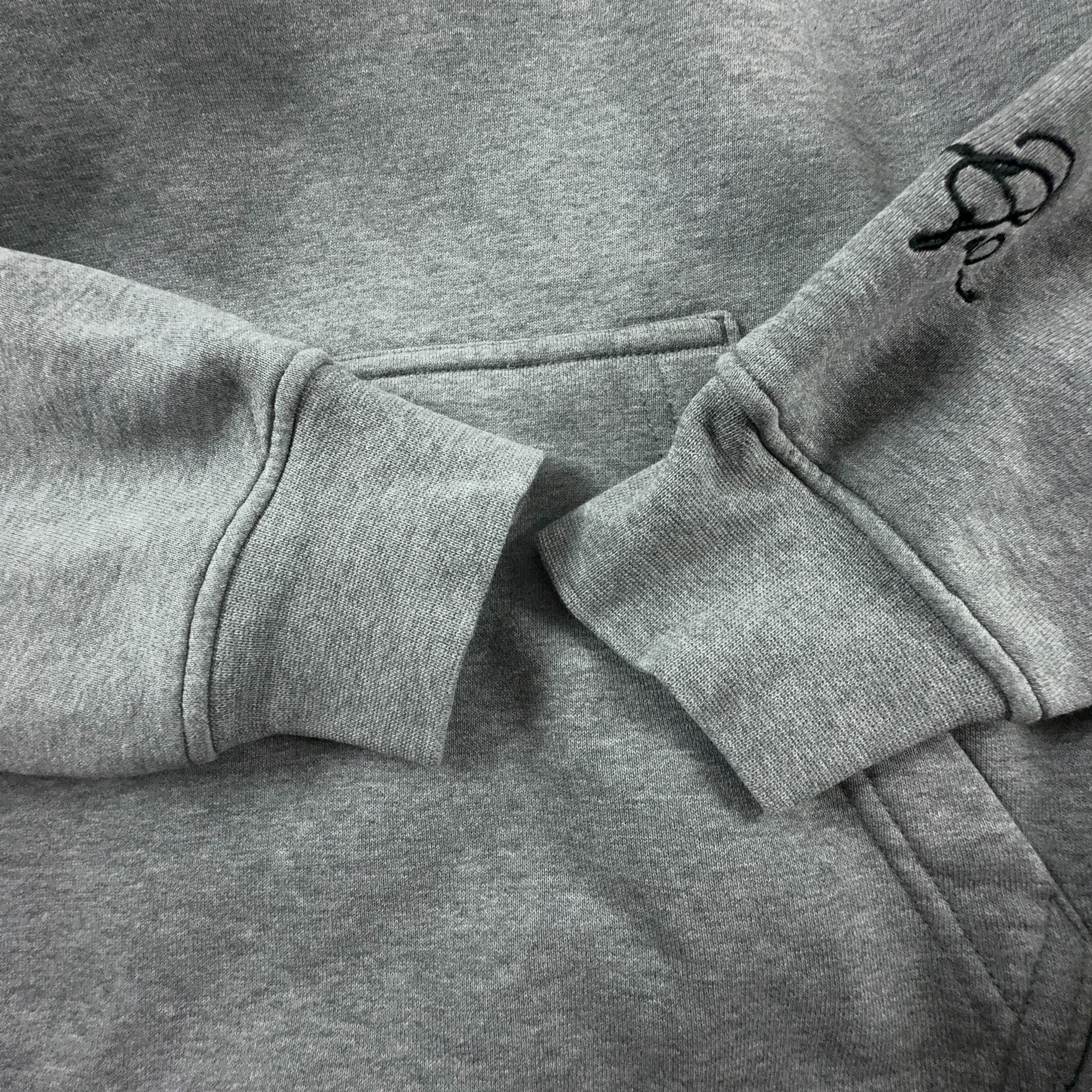 Felpa Jordan grigia con cappuccio 82% cotone - Taglia M uomo