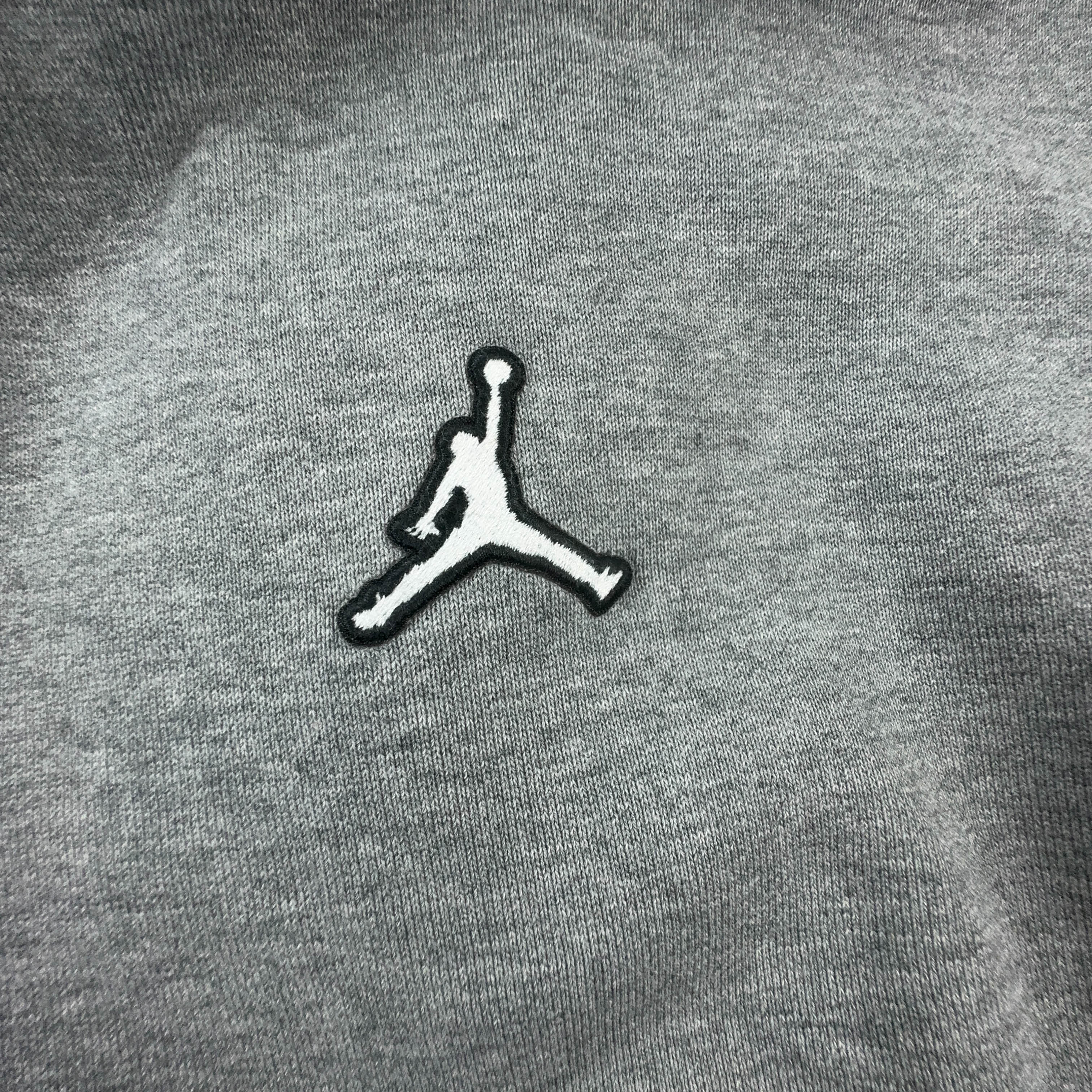 Felpa Jordan grigia con cappuccio 82% cotone - Taglia M uomo