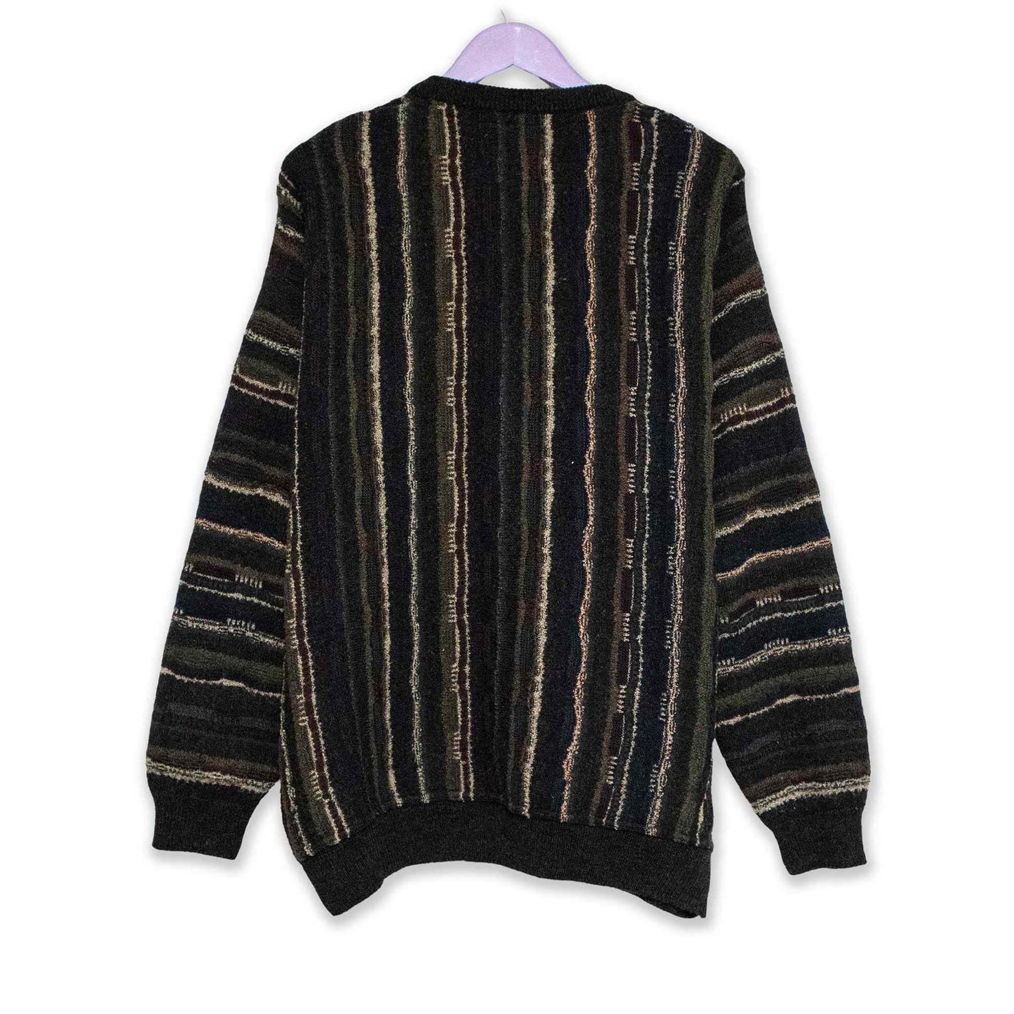 Vintage 60% wool cardigan - Size XL