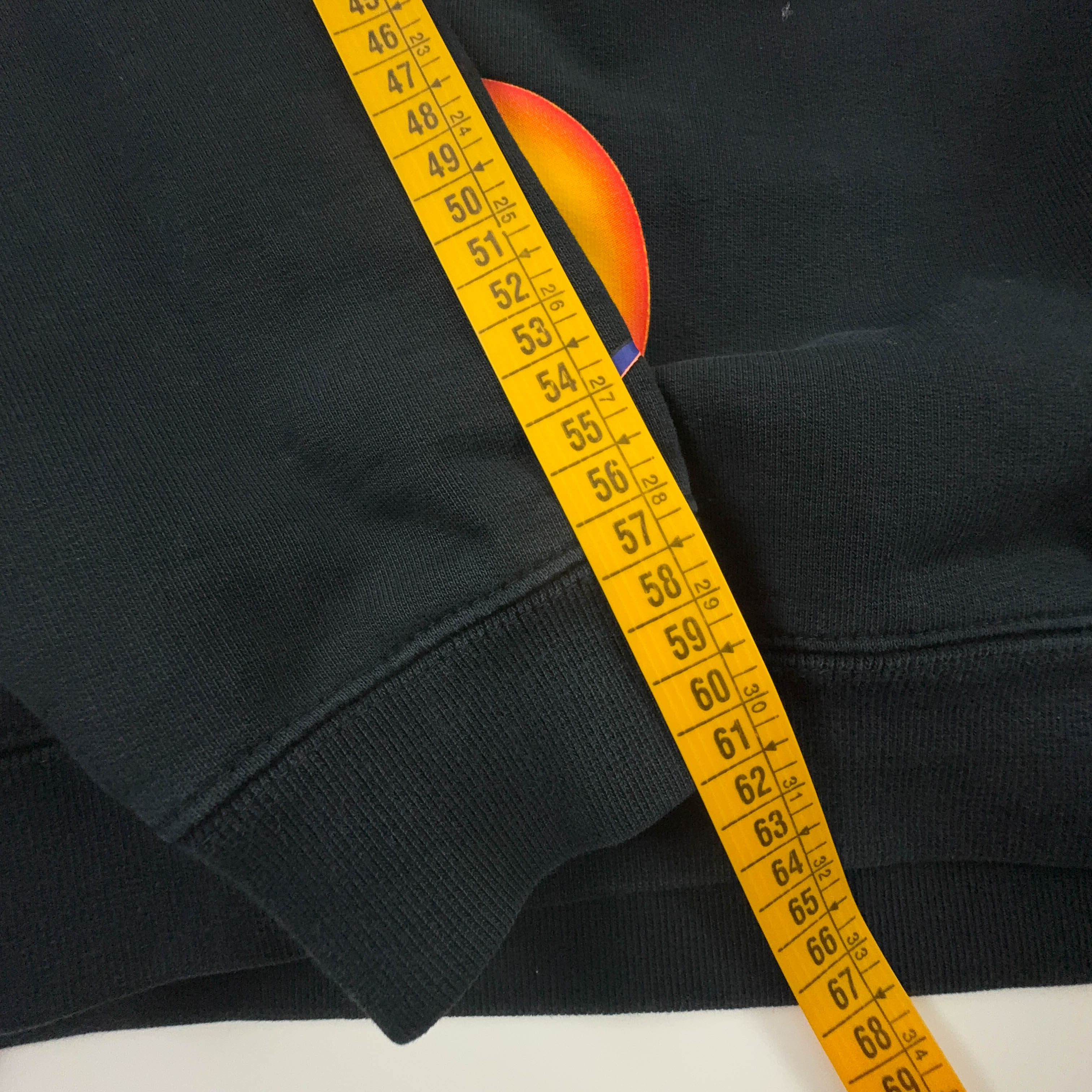 Felpa Nike Tune Squad nera con cappuccio e stampe 88% cotone - Taglia M uomo