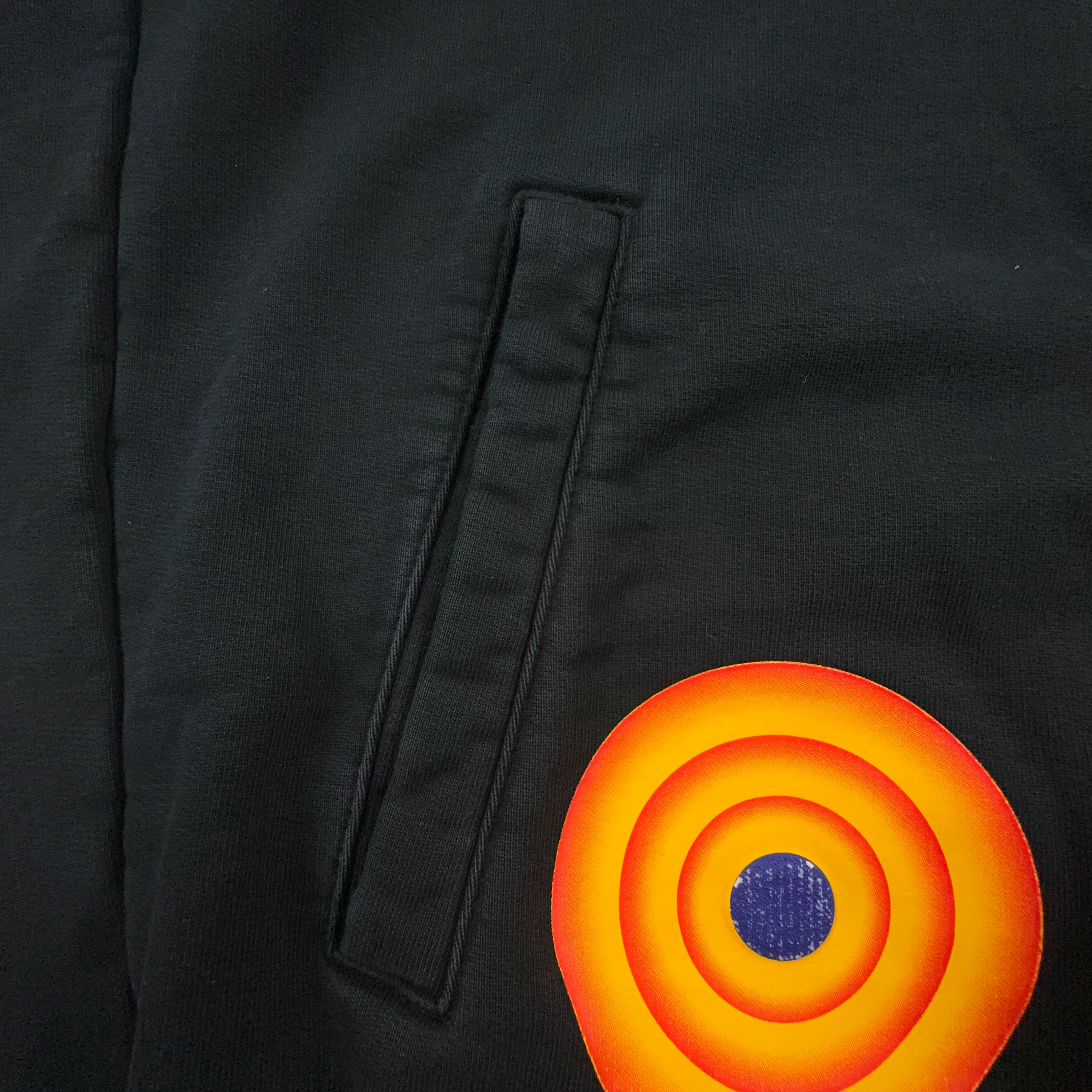 Felpa Nike Tune Squad nera con cappuccio e stampe 88% cotone - Taglia M uomo