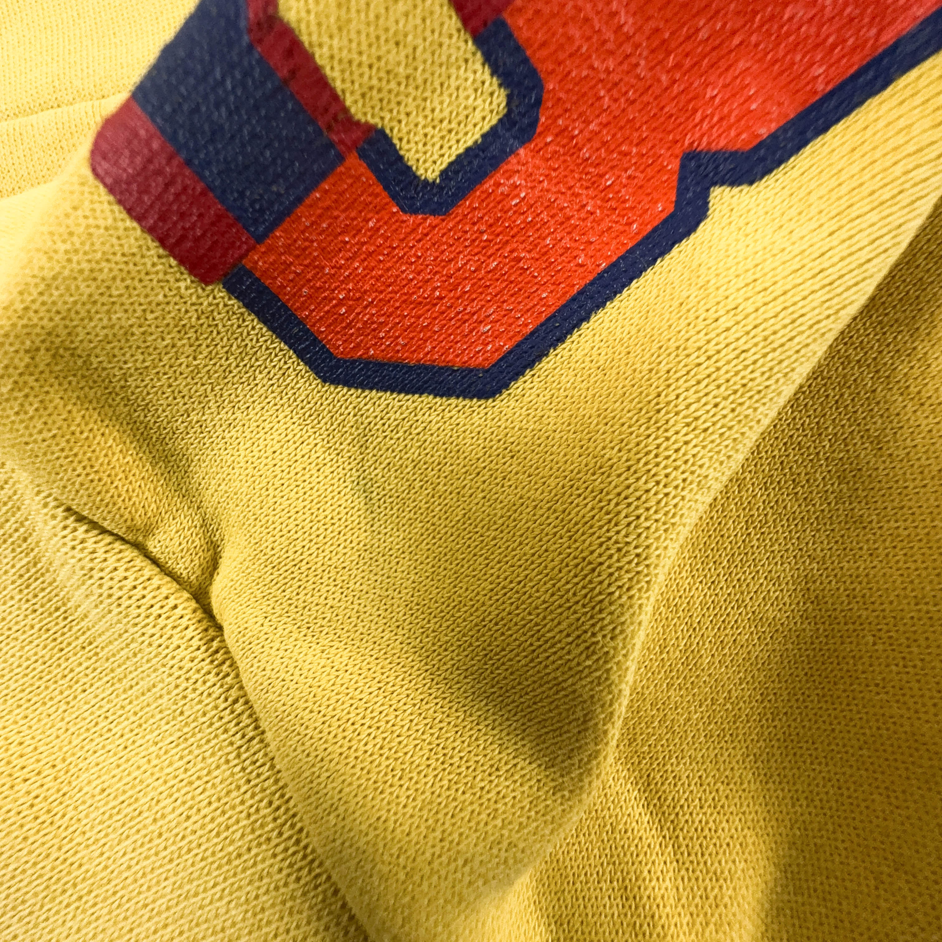 Felpa Jordan gialla con cappuccio 80% cotone - Taglia M uomo