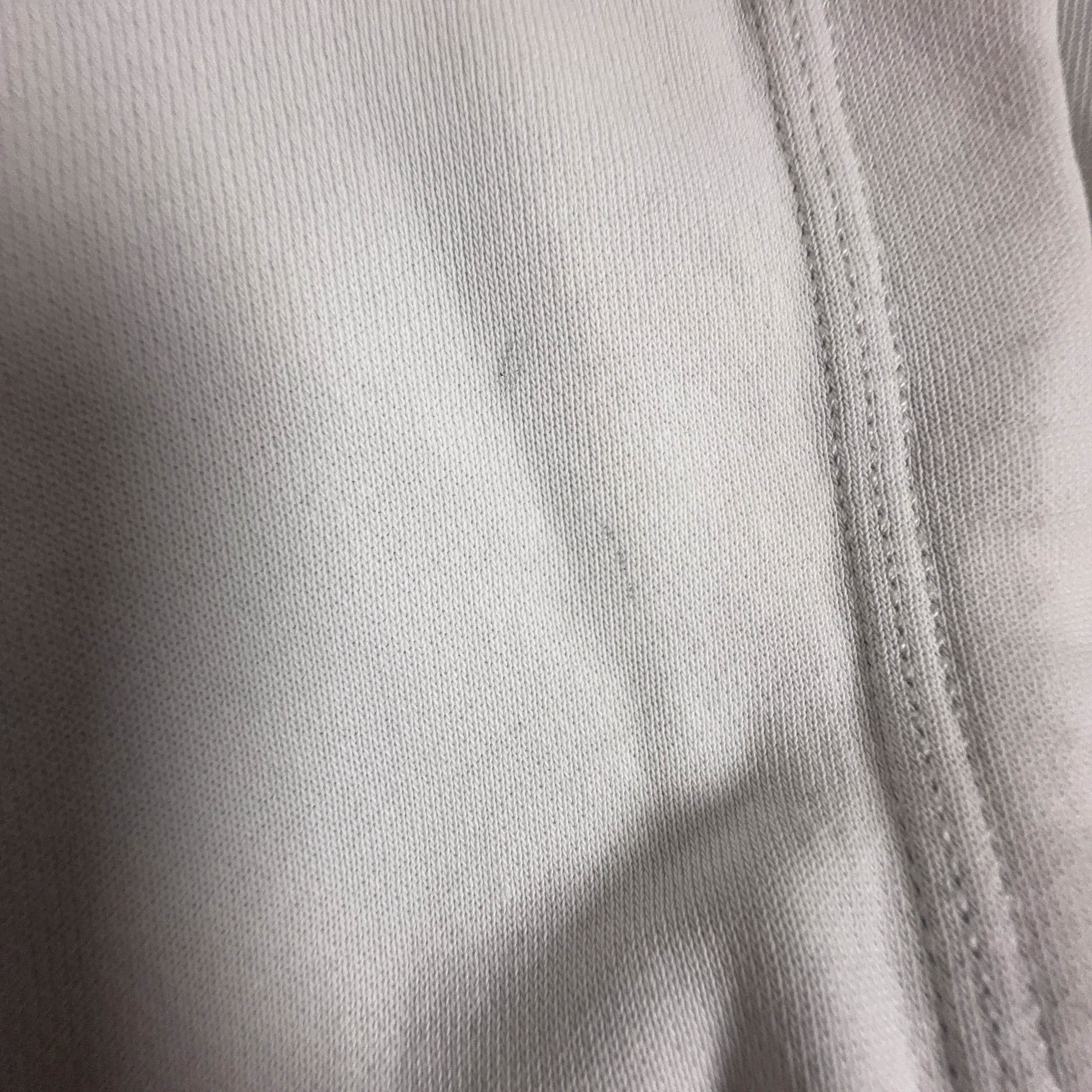 Felpa Nike bianca con cappuccio e logo ricamato 80% cotone - Taglia L/XL uomo