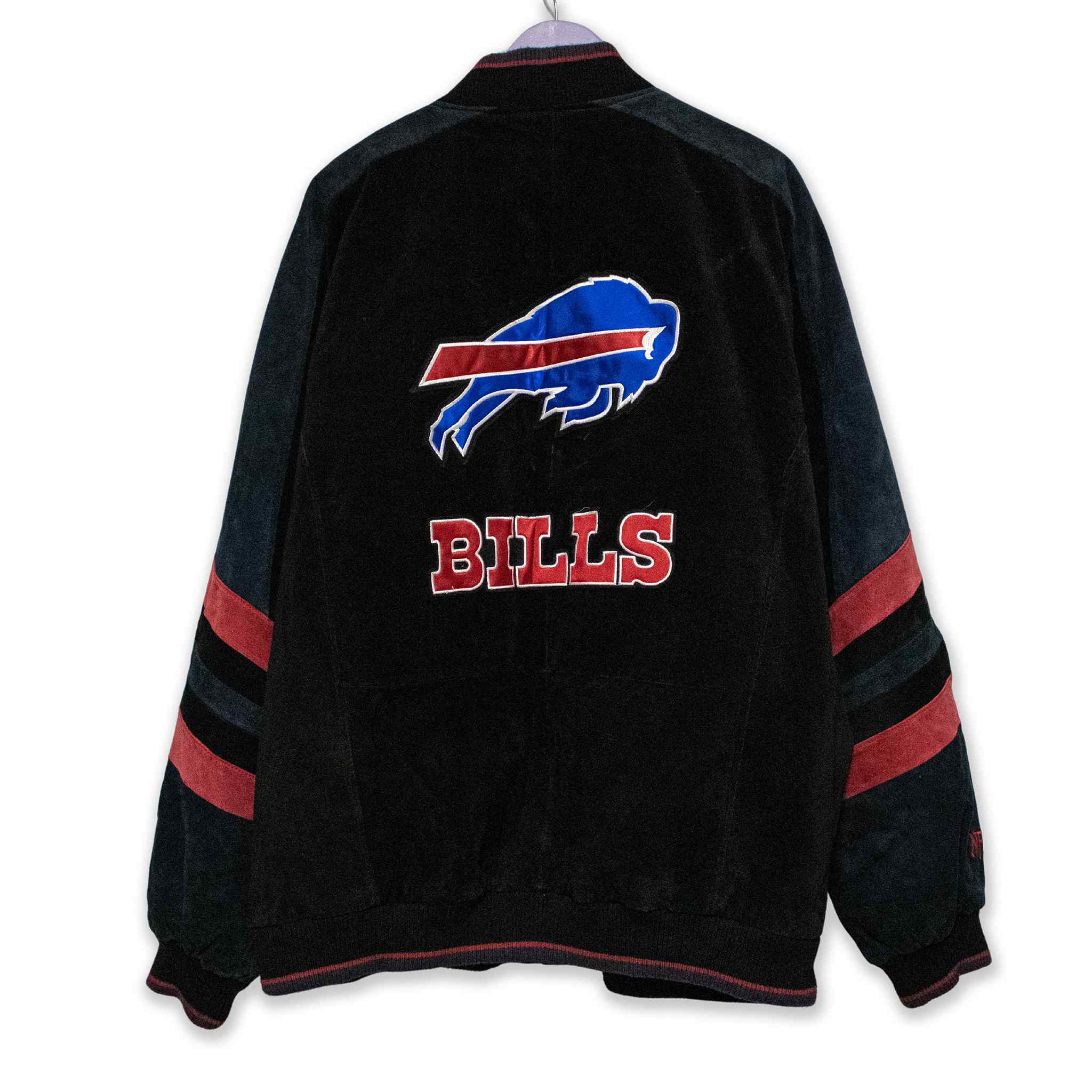 Bomber NFL Bills Vintage 100% pelle - Taglia XXL