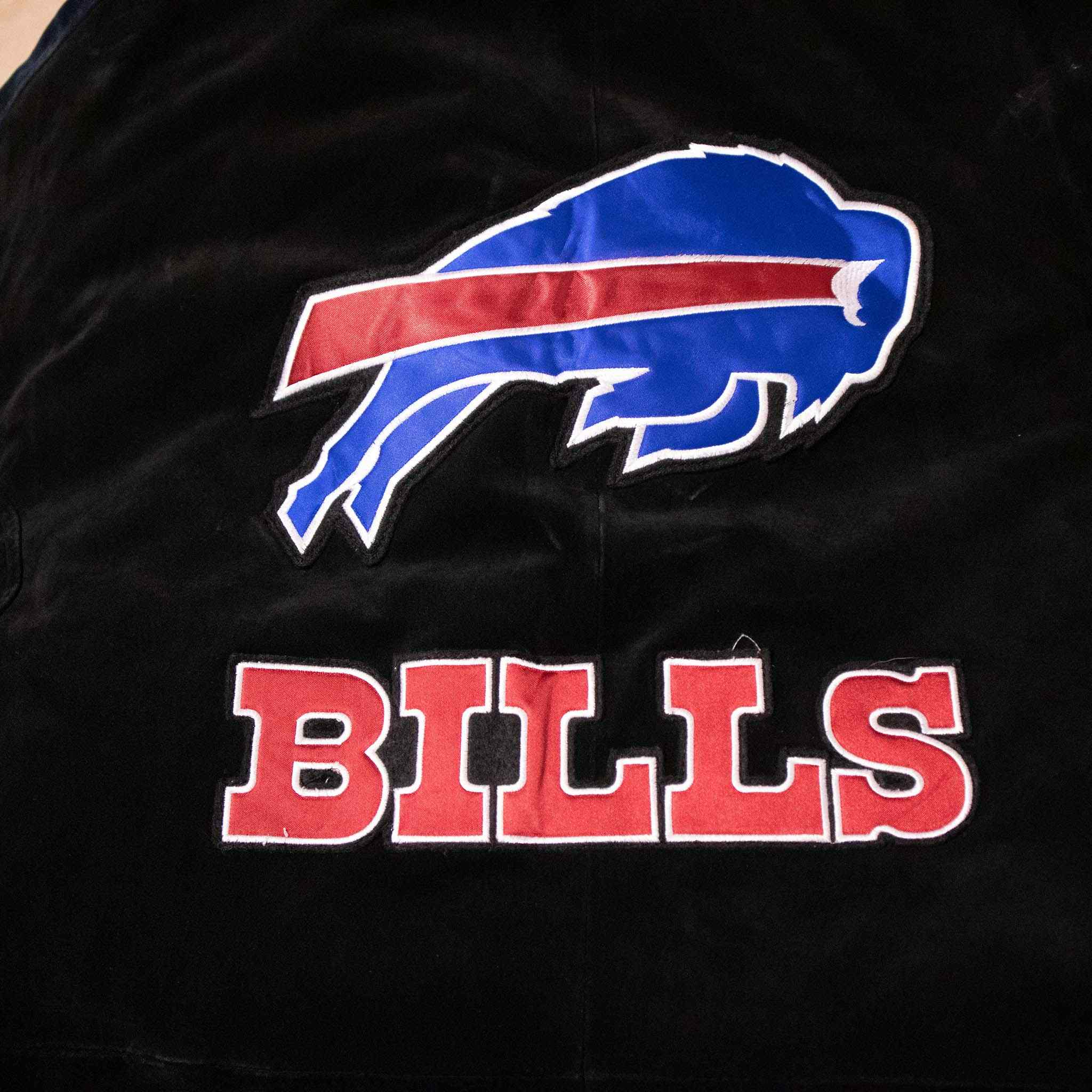 NFL Bills Vintage Bomber Jacket 100% leather - Size XXL