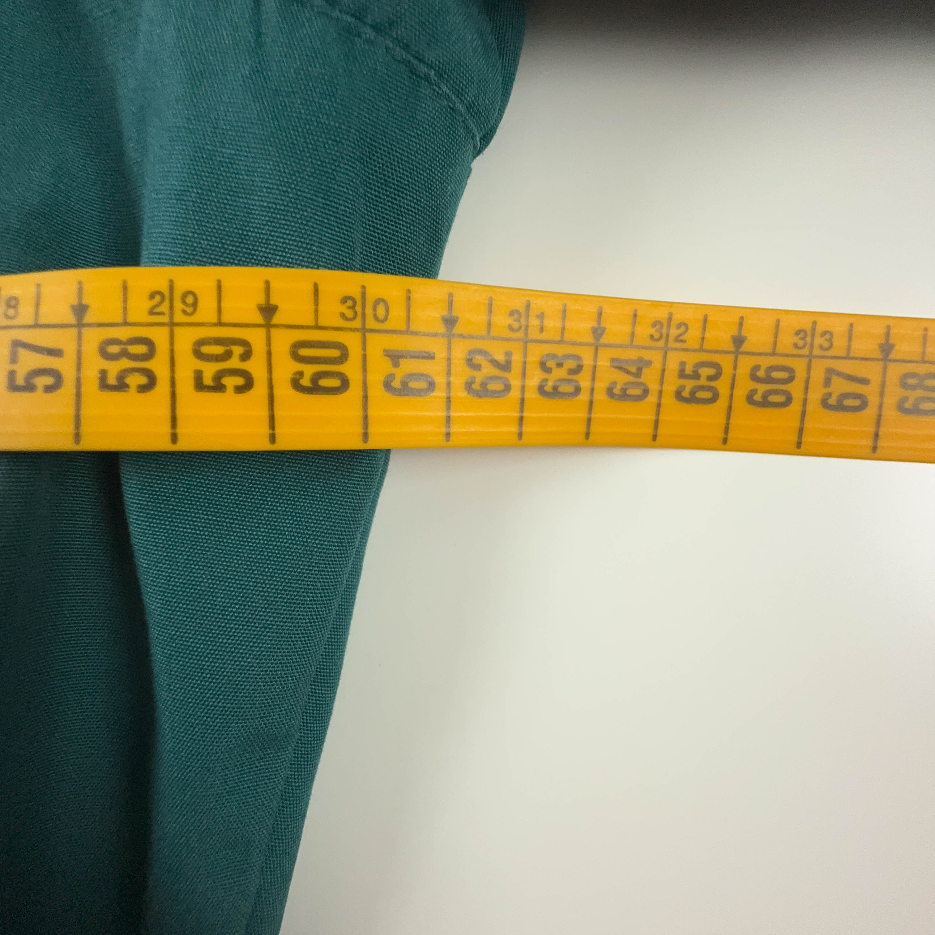 Giacca a vento Fila Vintage verde con zip e bottoni anni 90 - Taglia 46 uomo