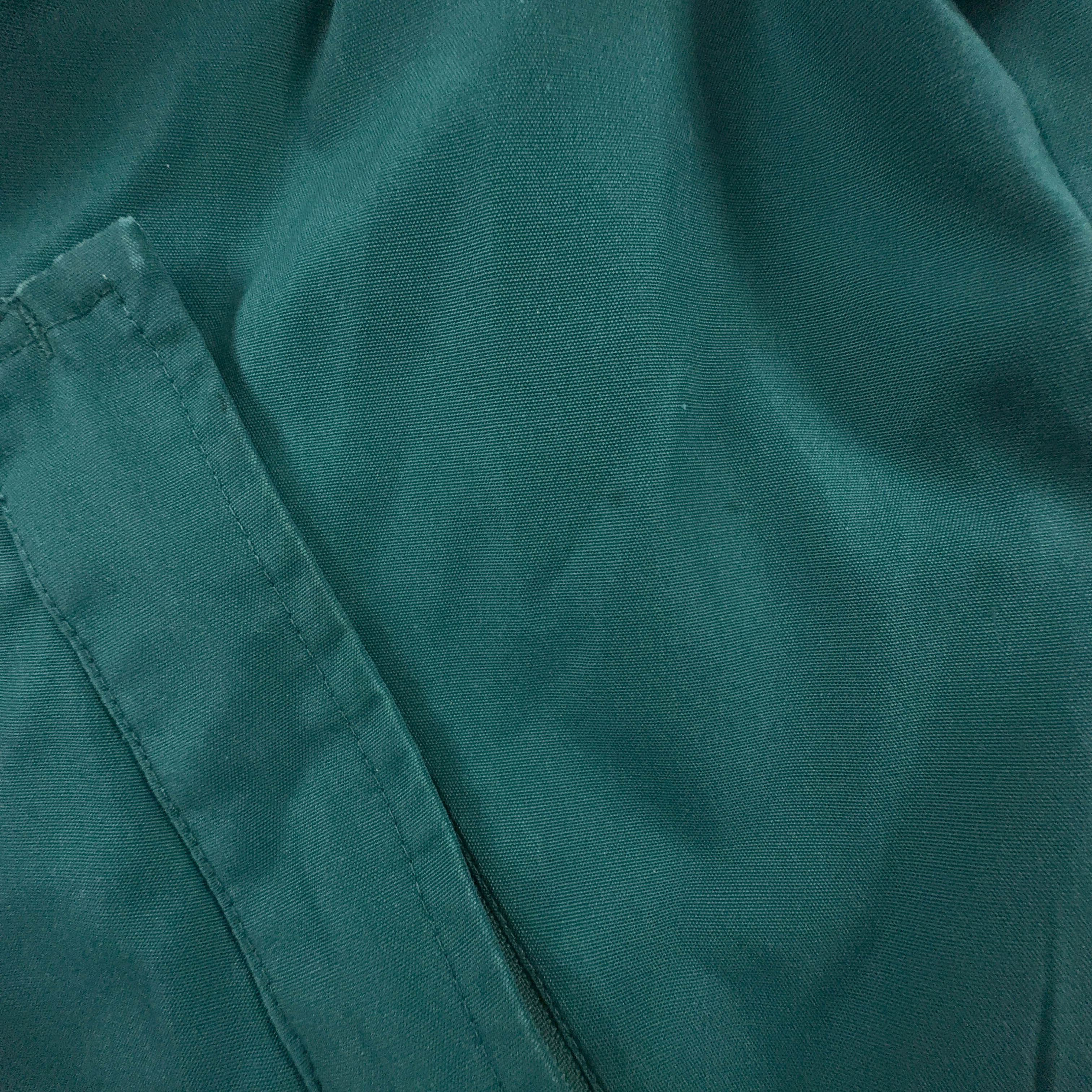 Giacca a vento Fila Vintage verde con zip e bottoni anni 90 - Taglia 46 uomo