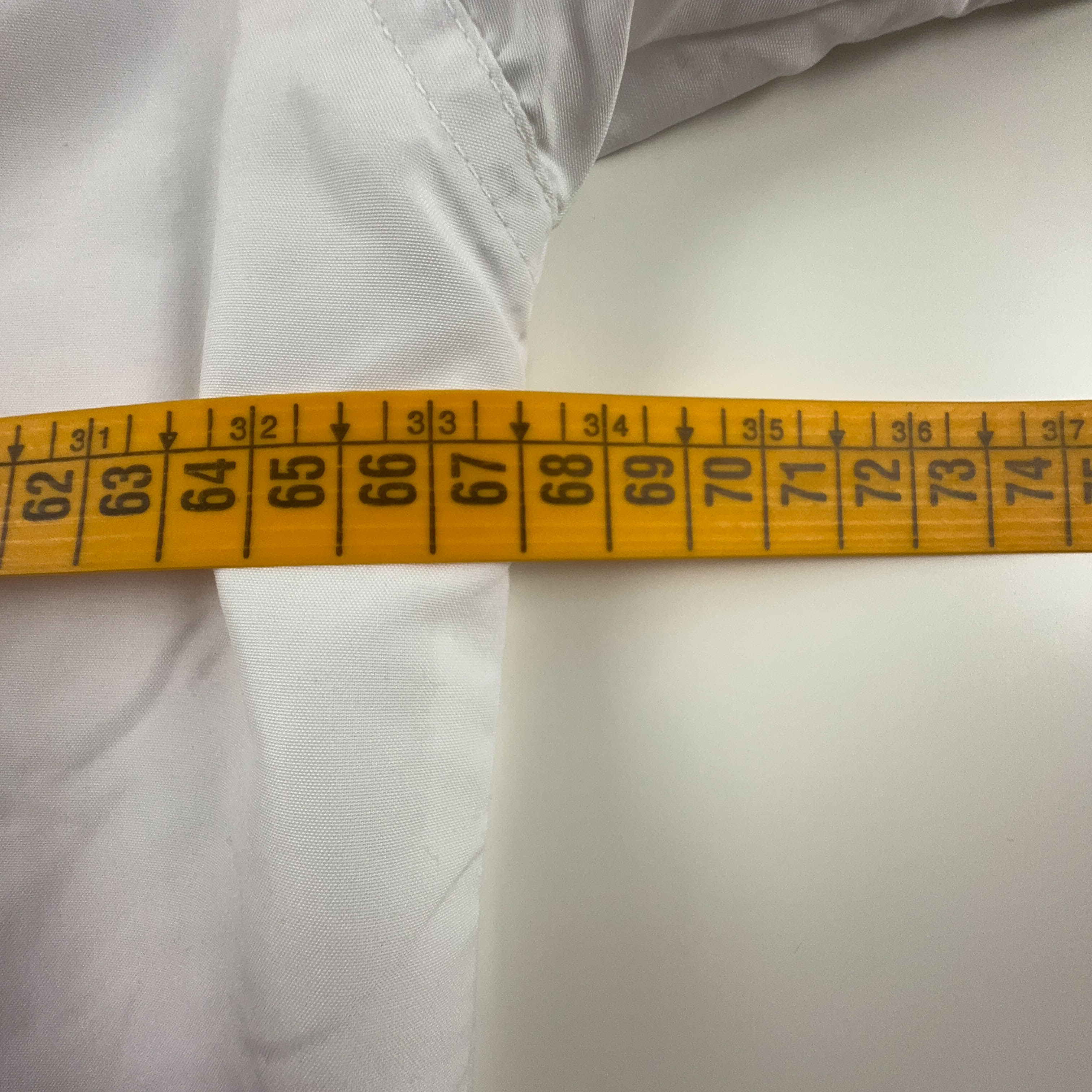 Giacca a vento Rodeo Vintage bianca e lillà a fantasia con zip anni 90 - Taglia L/XL uomo