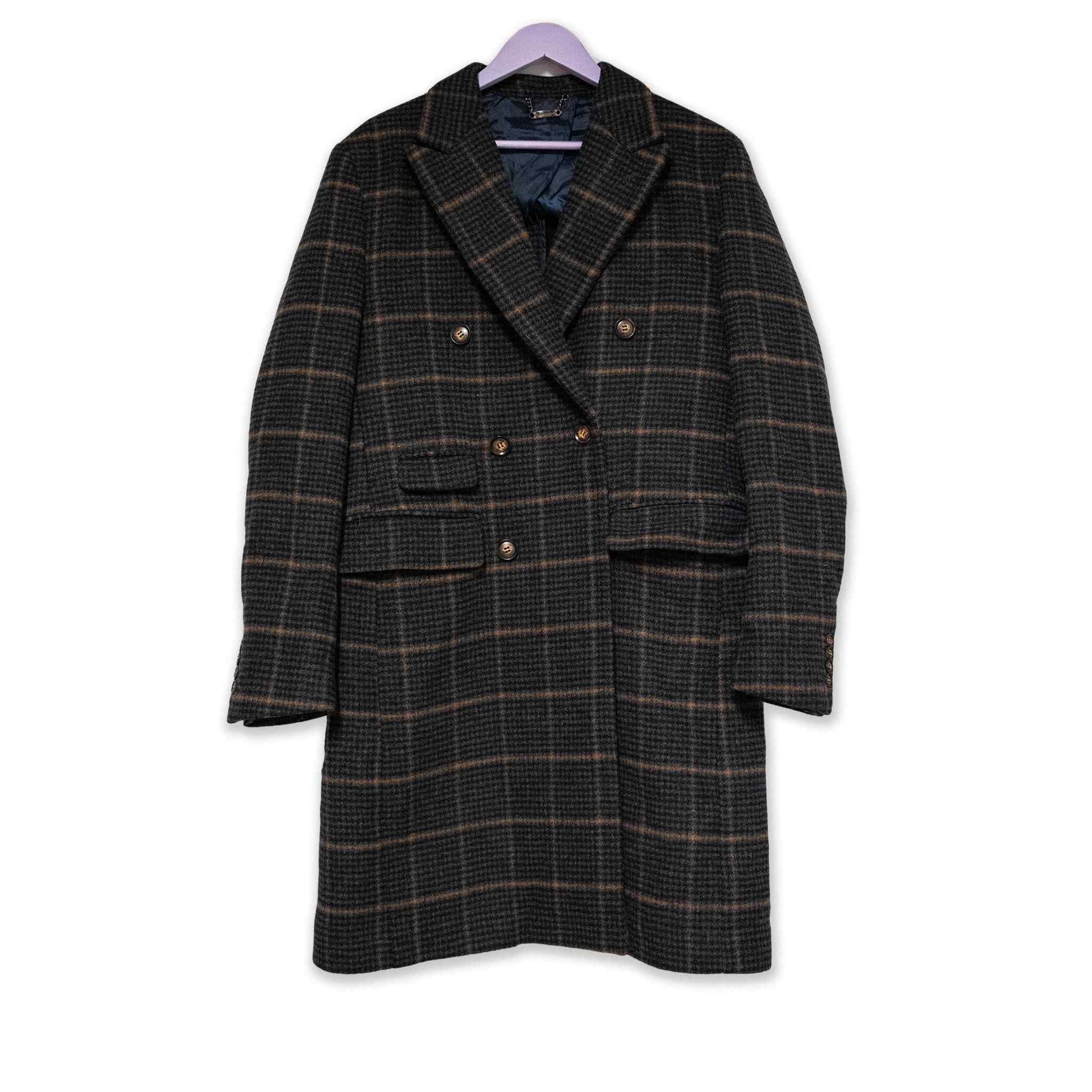 80% wool coat - Size L