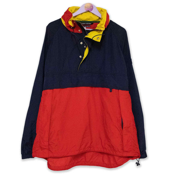 Tommy Hilfiger Vintage Windbreaker - Size XL