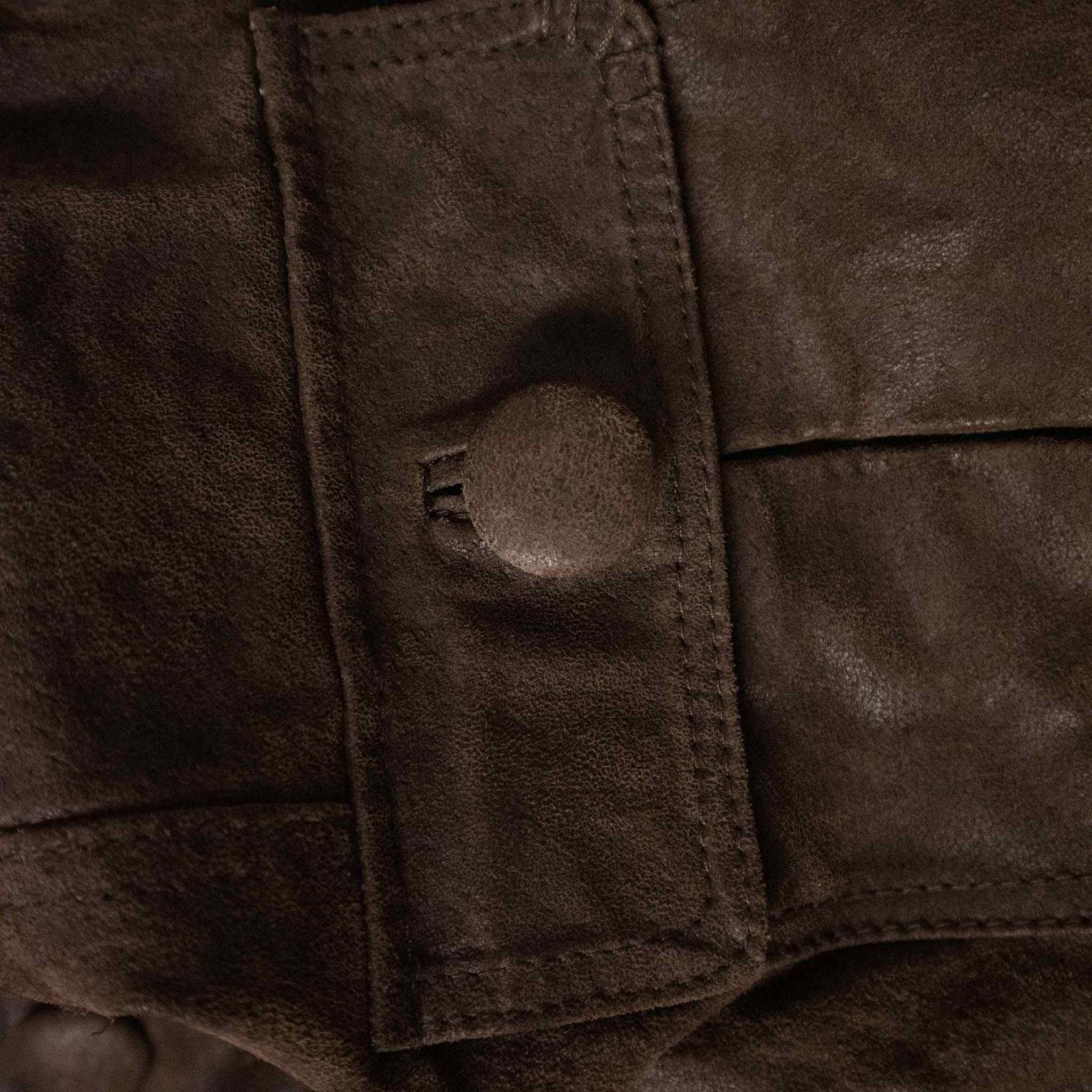 Vintage leather jacket - Size M