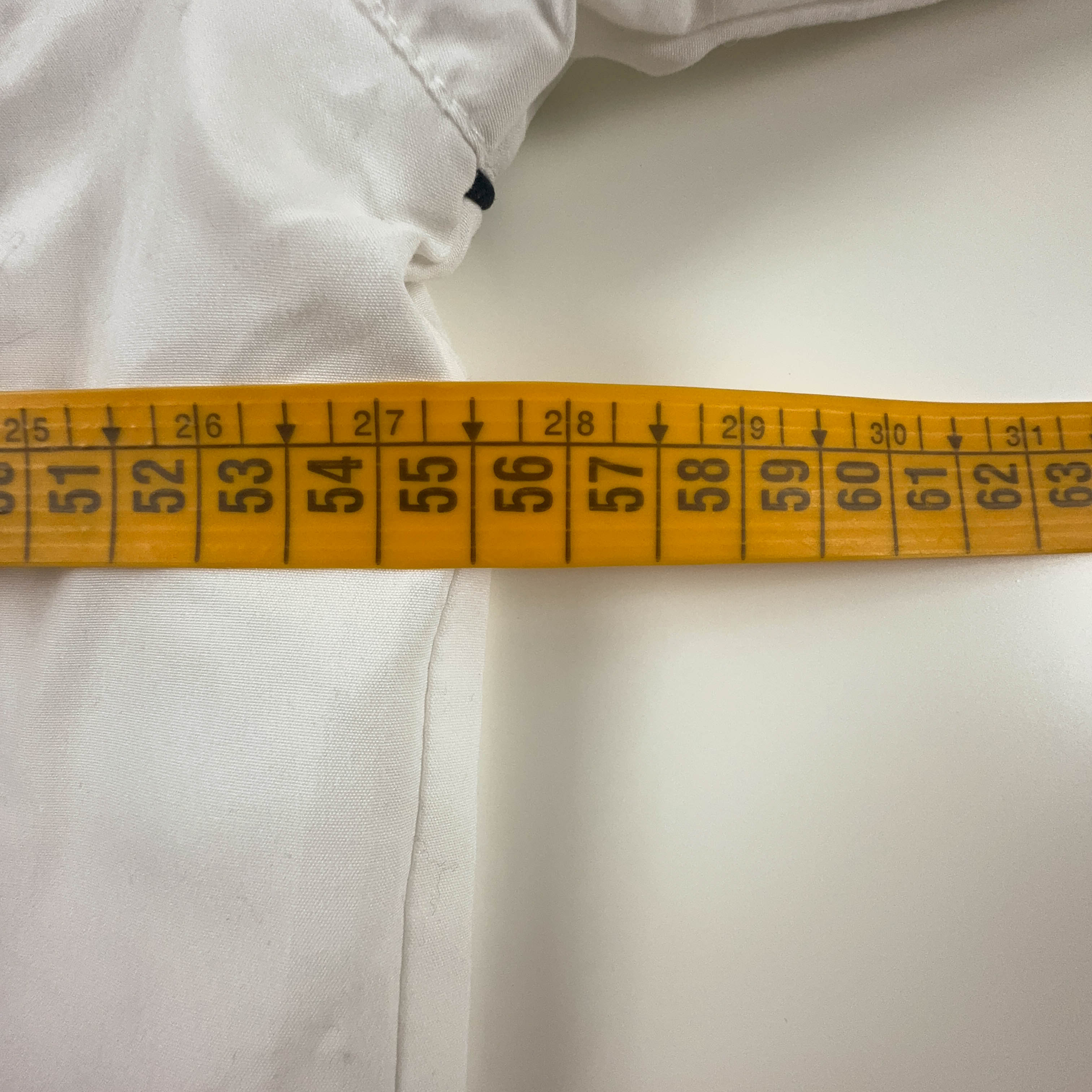 Giacca a vento Fila Vintage bianca con zip anni 90 - Taglia M uomo