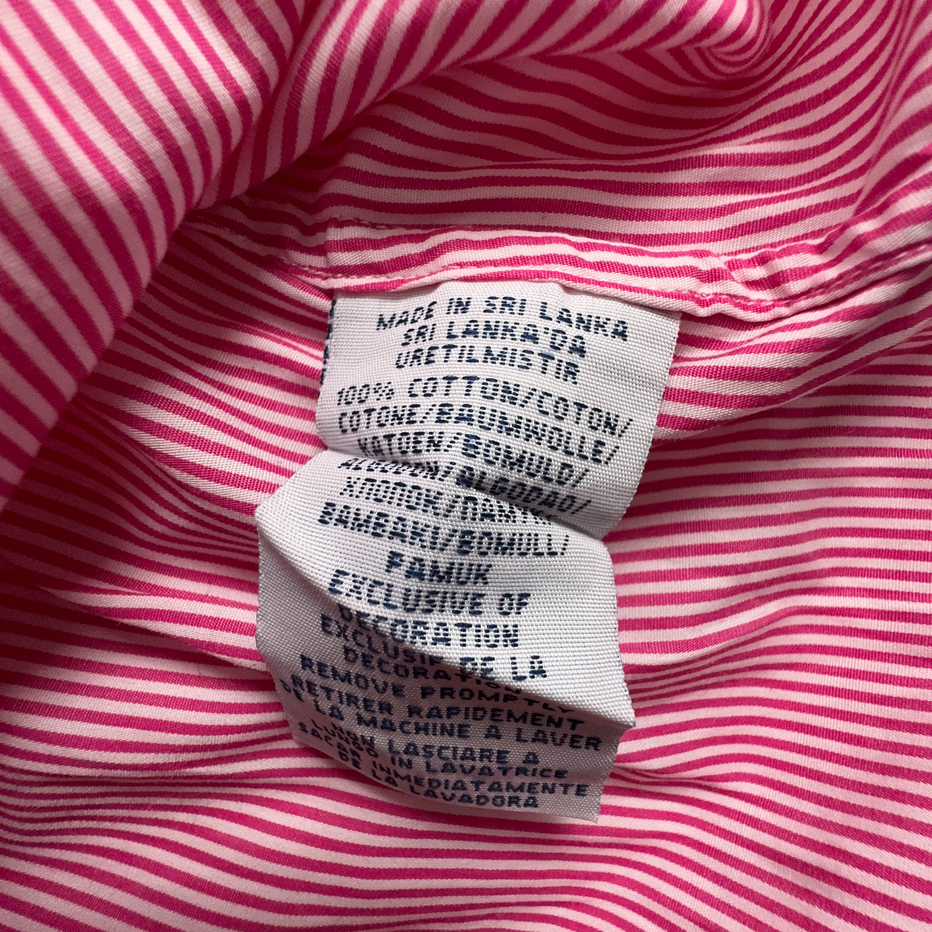 Camicia Ralph Lauren a righe bianca e rossa - Taglia 44 uomo