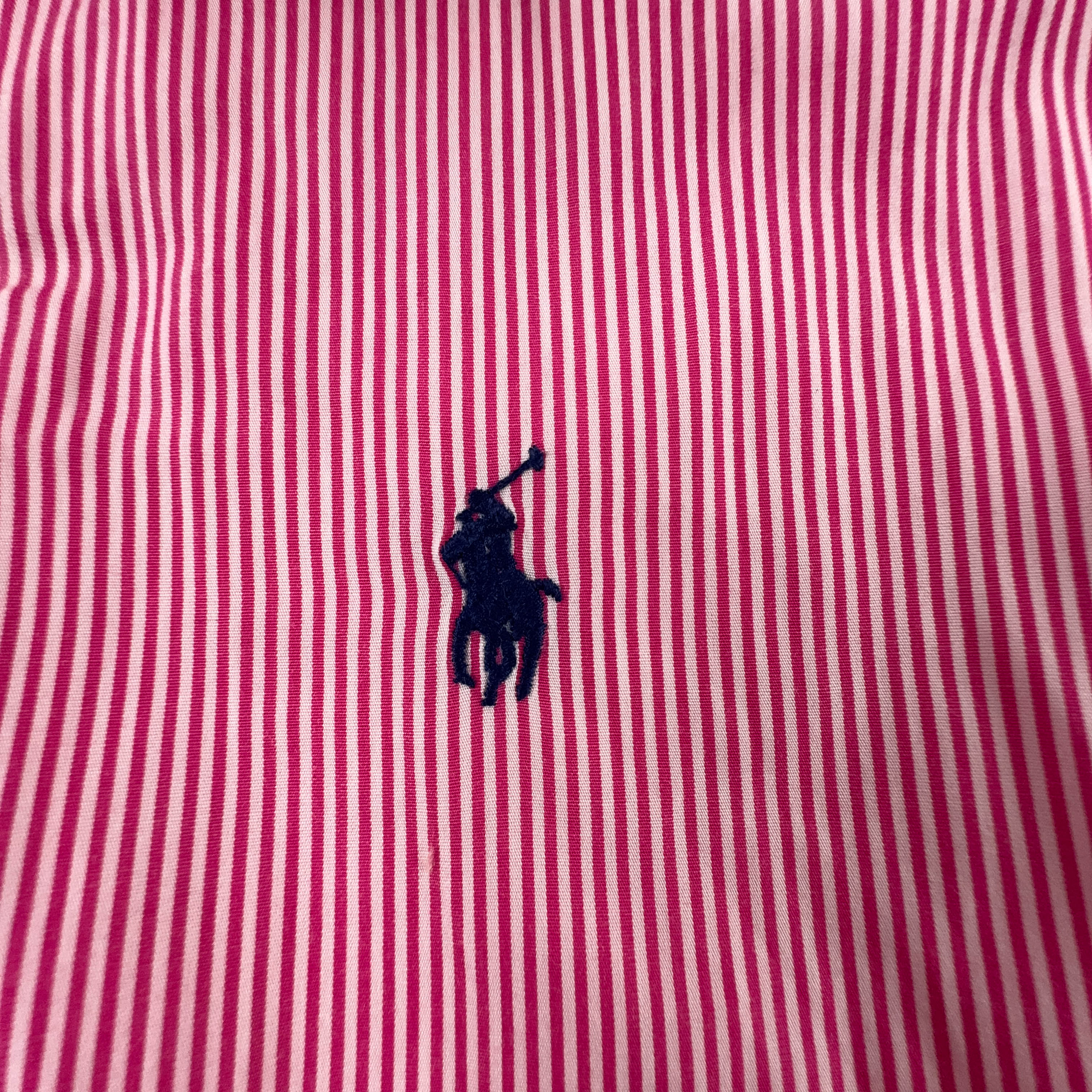 Camicia Ralph Lauren a righe bianca e rossa - Taglia 44 uomo