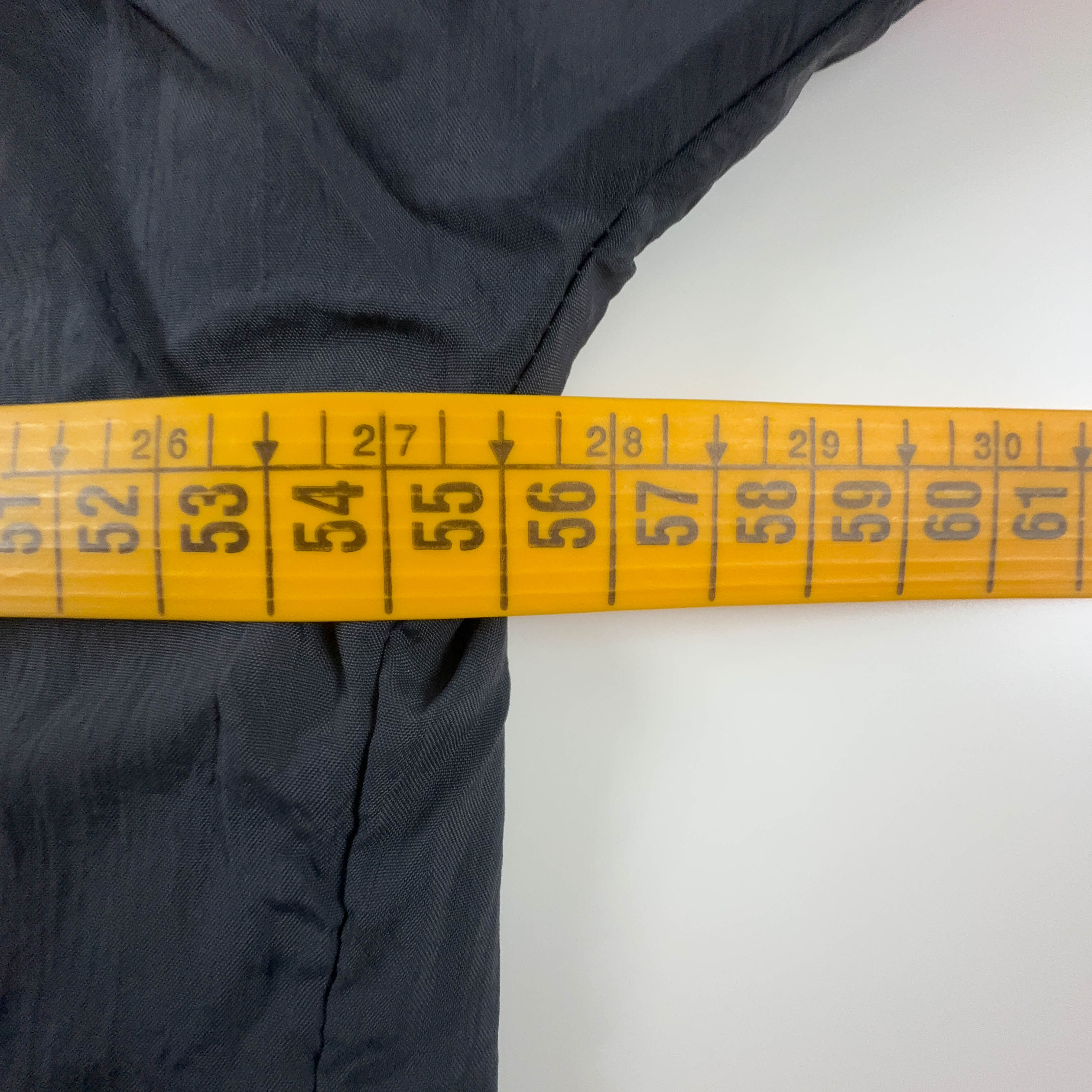 Giacca a vento Ellesse Vintage rossa e nera con zip anni 90 - Taglia S uomo