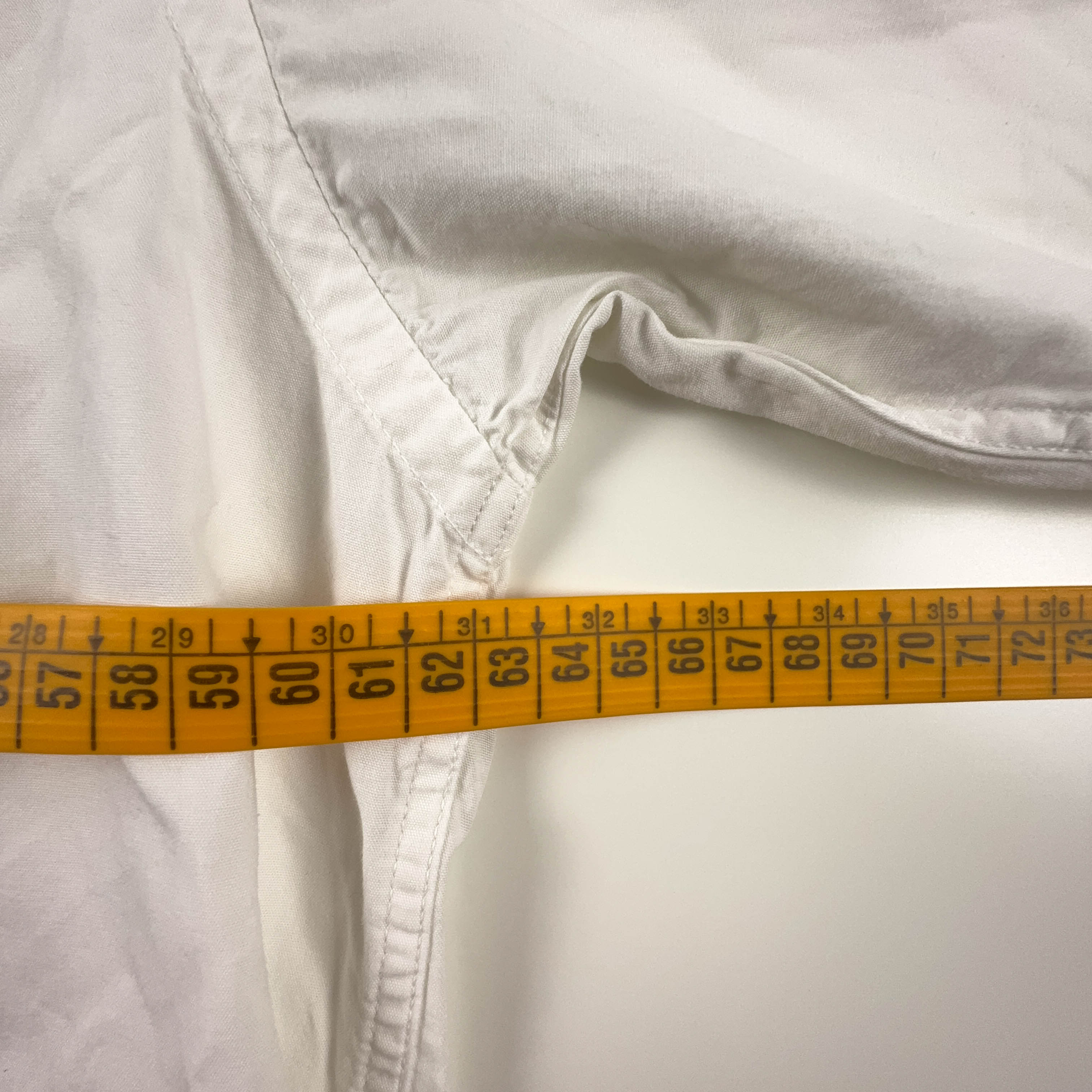 Camicia Ralph Lauren bianca tinta unita - Taglia XL uomo