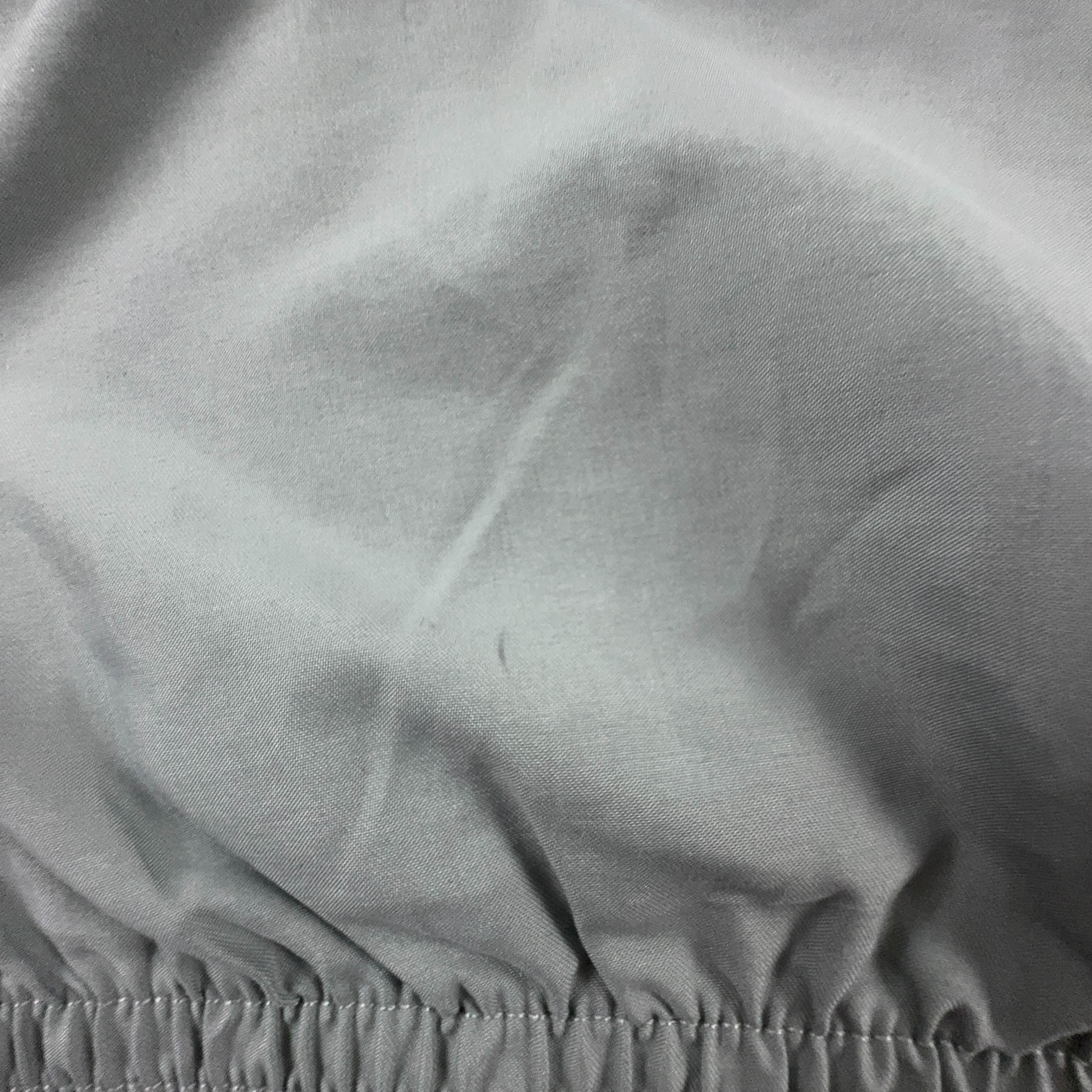 Giacca a vento Champion Vintage grigia con zip anni 90 - Taglia L uomo