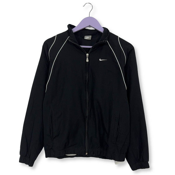 Giacca a vento Nike Vintage nera con zip anni 00 - Taglia S 173 uomo