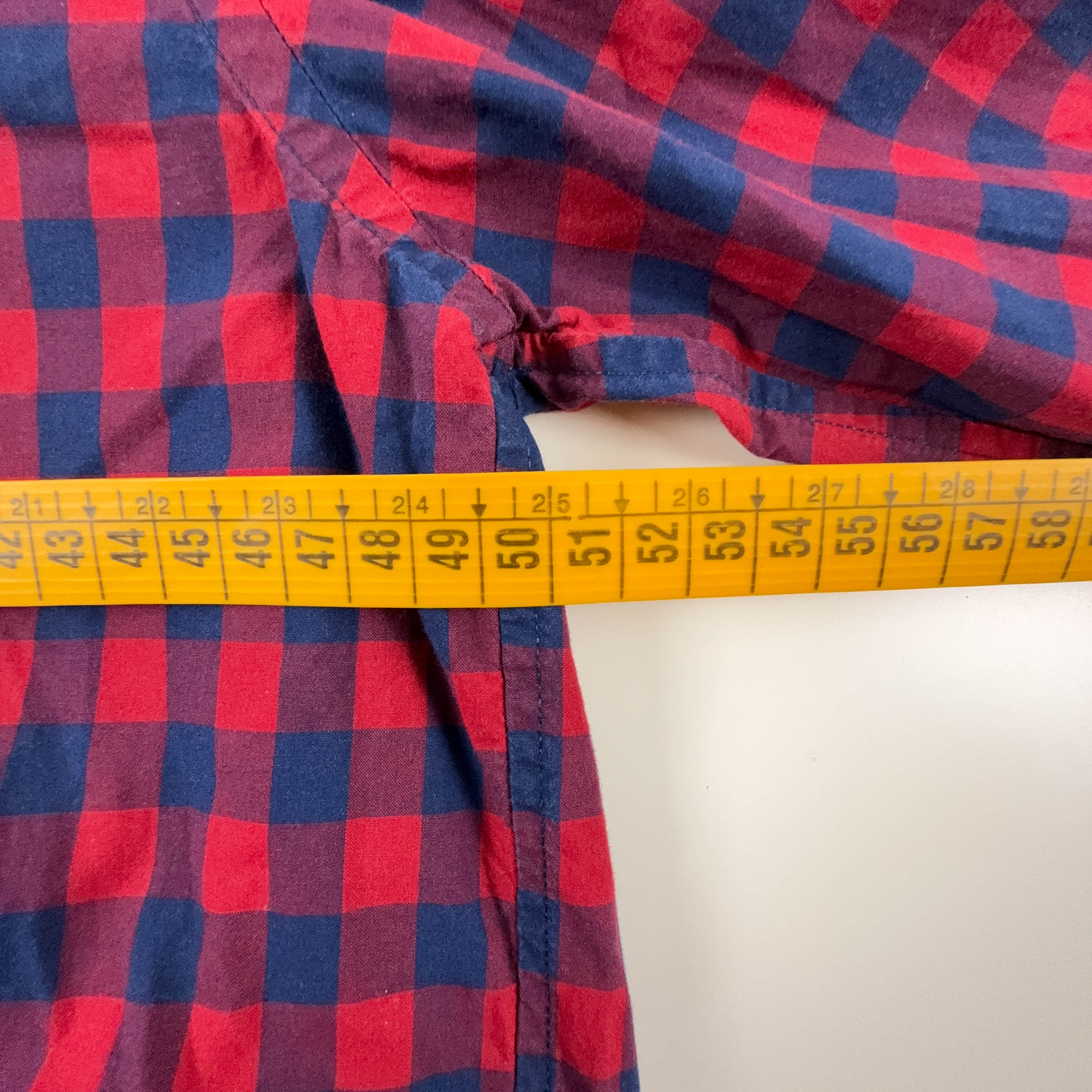 Camicia Ralph Lauren a quadri rossi e blu - Taglia S/M uomo