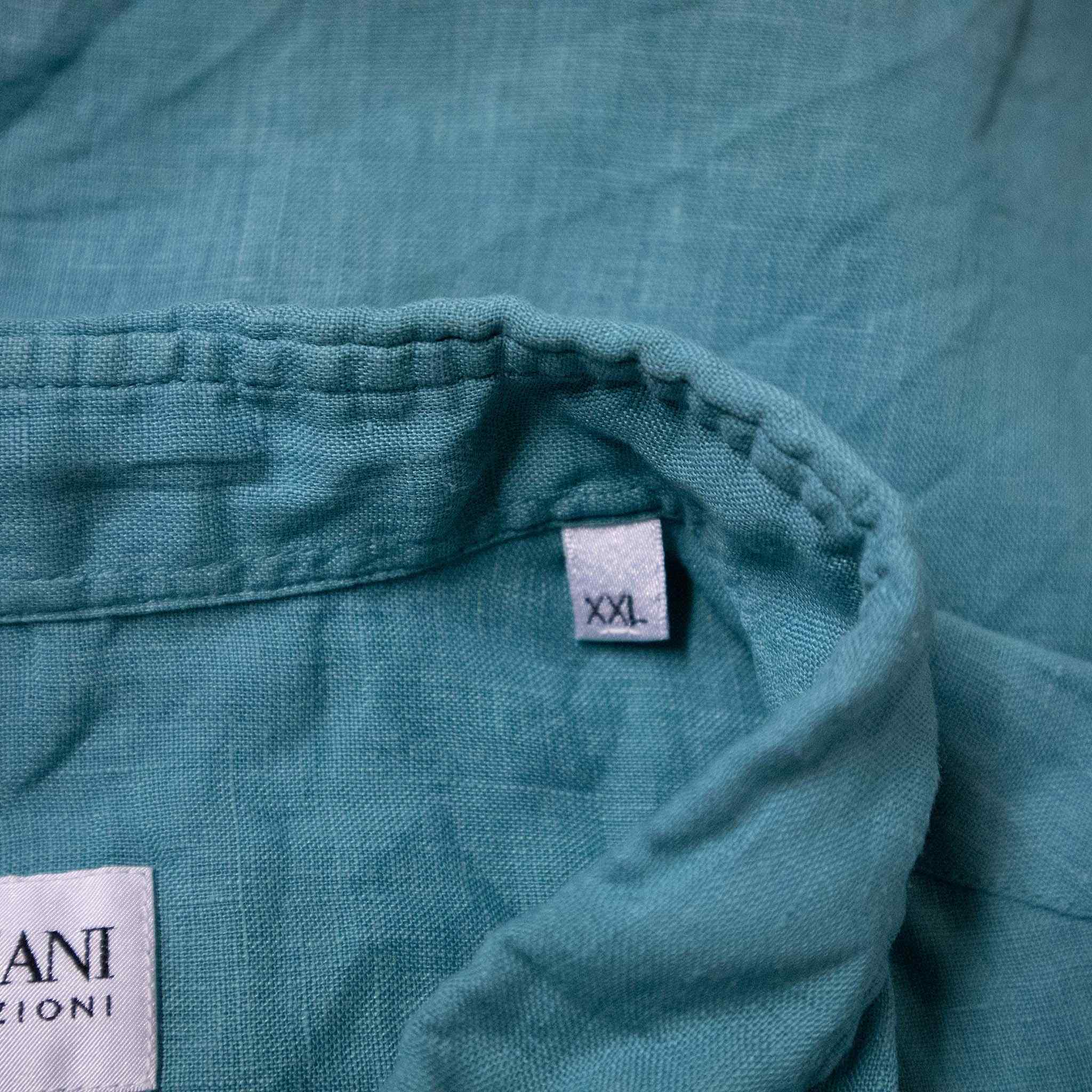 Camicia Armani in lino - Taglia XXL