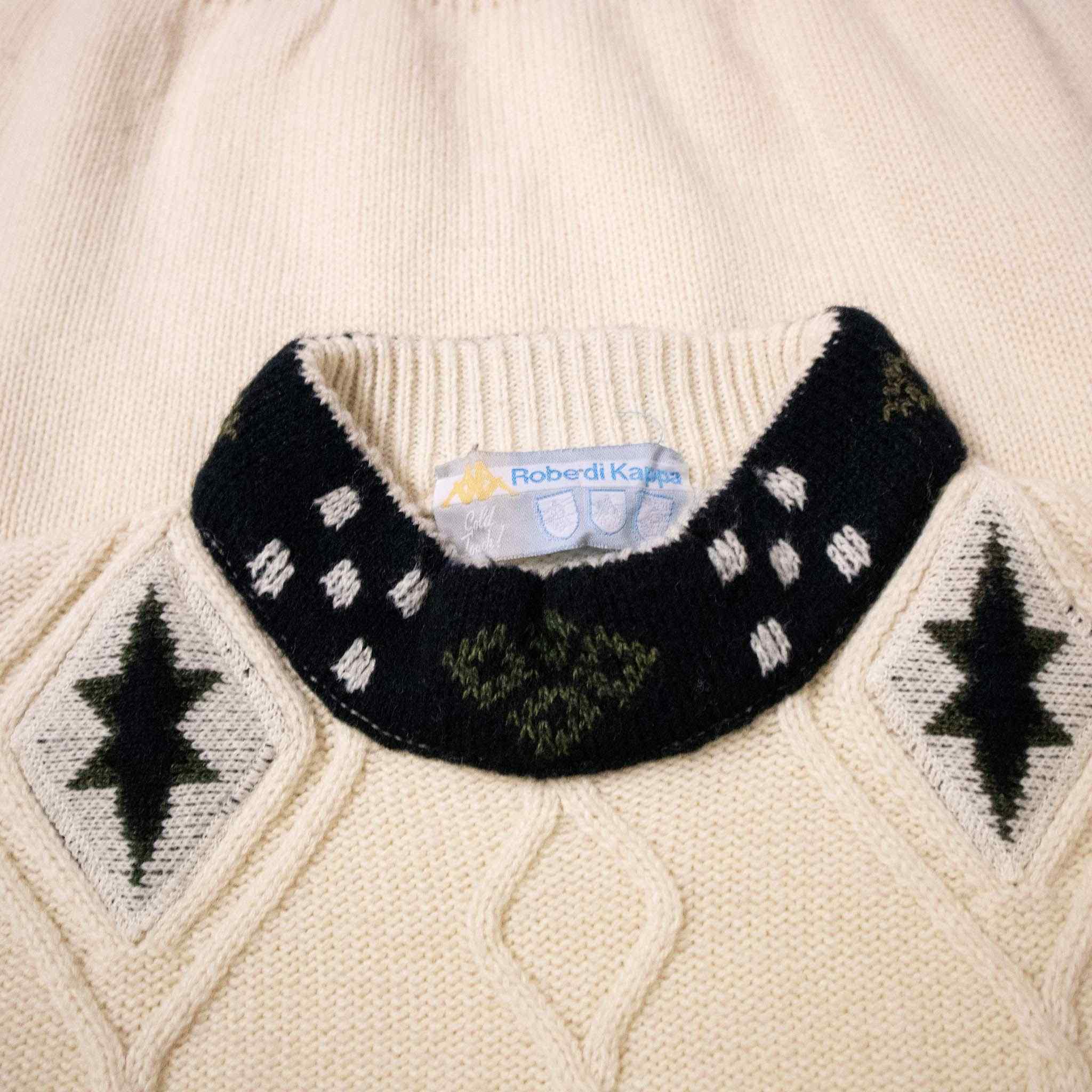 Maglione Kappa 50% lana Vintage - Taglia L