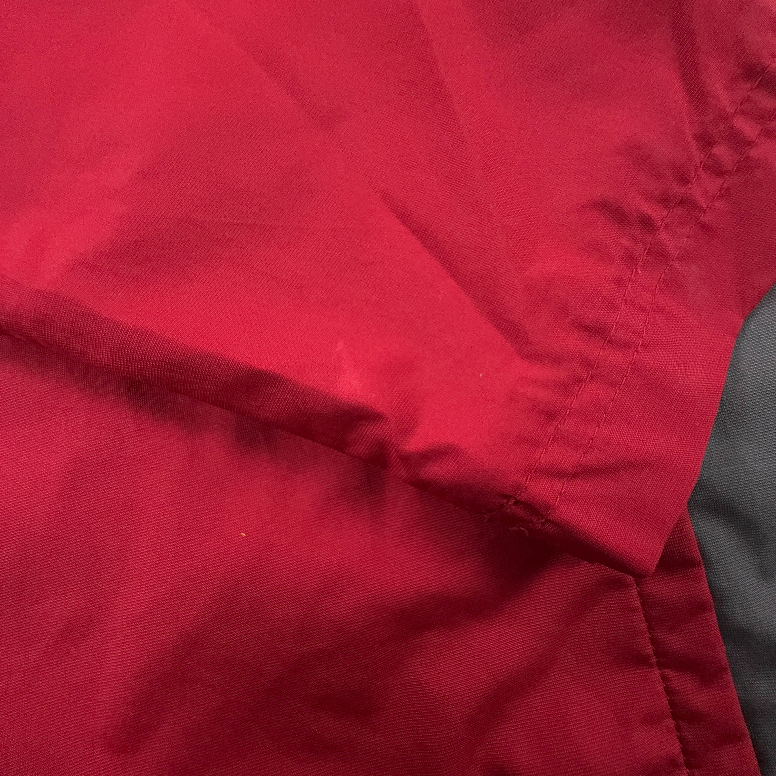 Giacca a vento Nike Vintage rossa con zip anni 00 - Taglia XS uomo