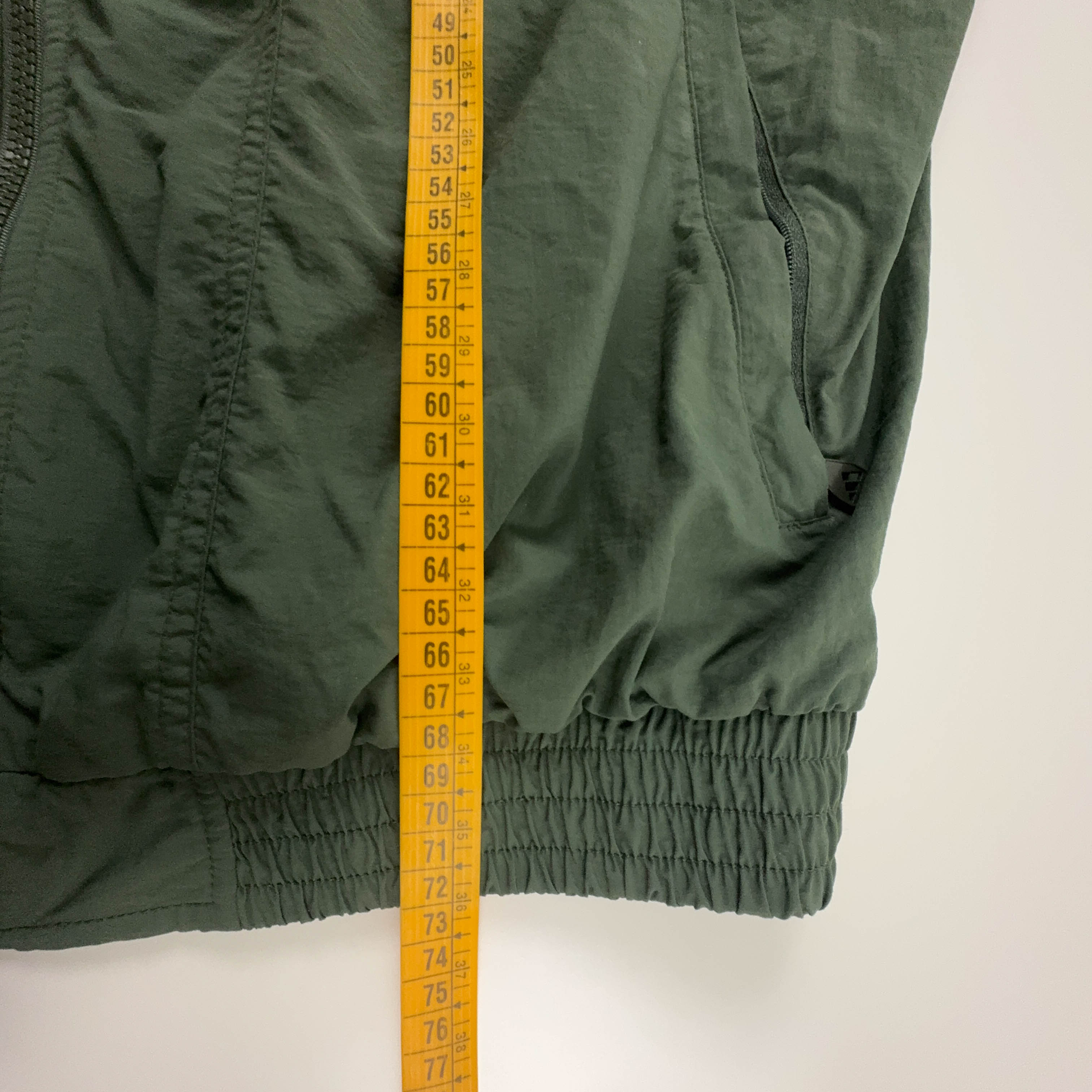 Giacca a vento Adidas Vintage verde con zip anni 90 00 - Taglia 8 192 uomo