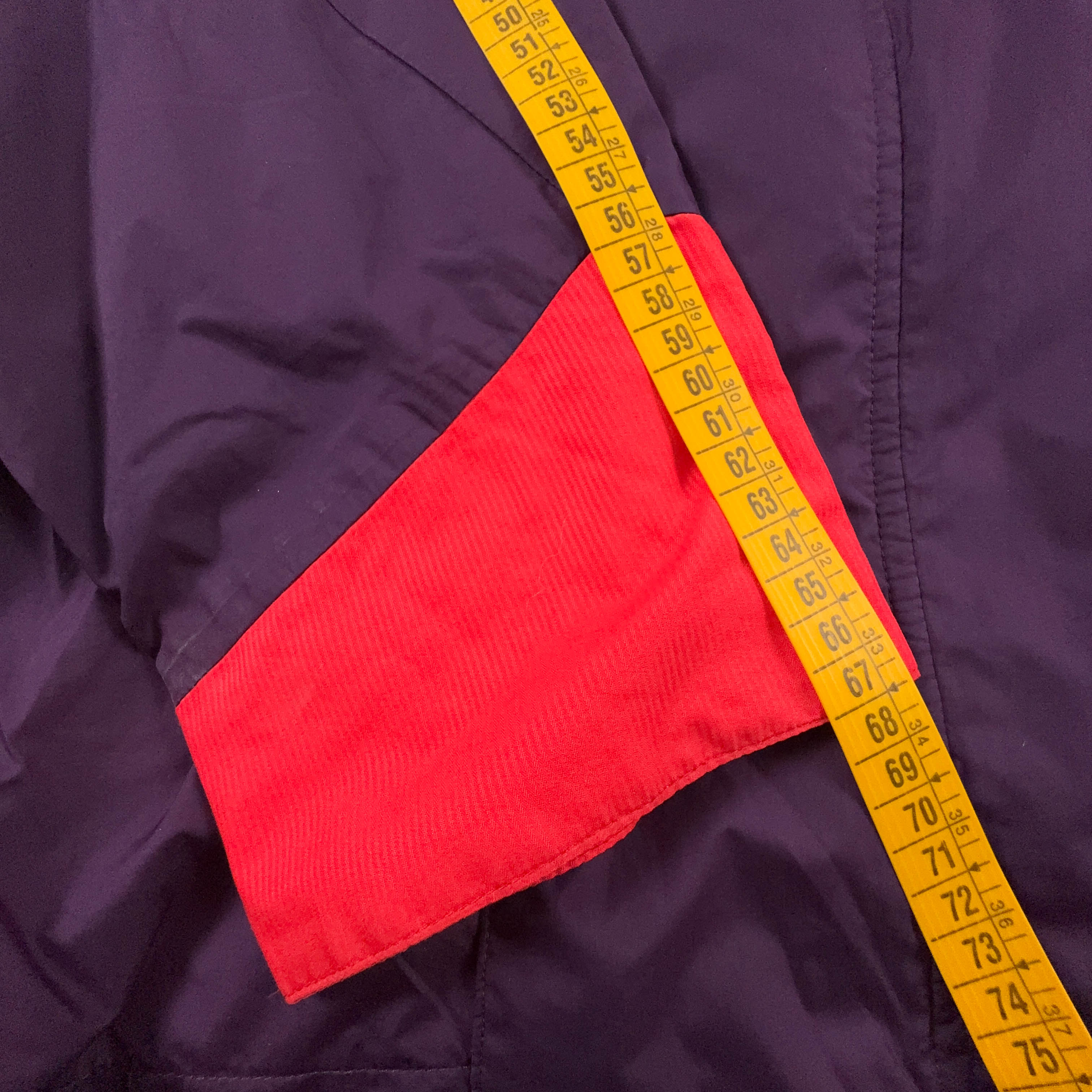 Giacca a vento Adidas London 2012 viola con zip - Taglia XXL uomo