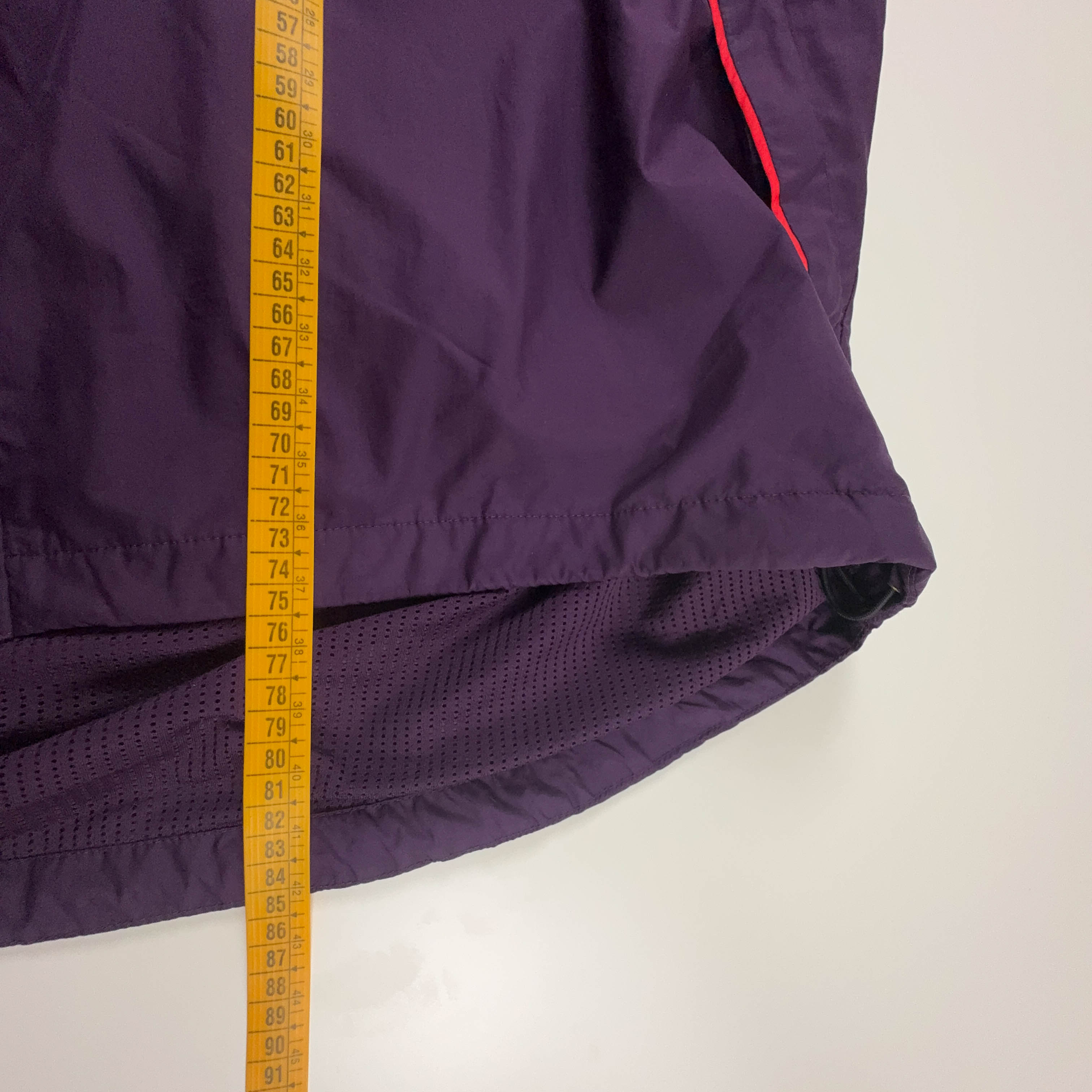 Giacca a vento Adidas London 2012 viola con zip - Taglia XXL uomo