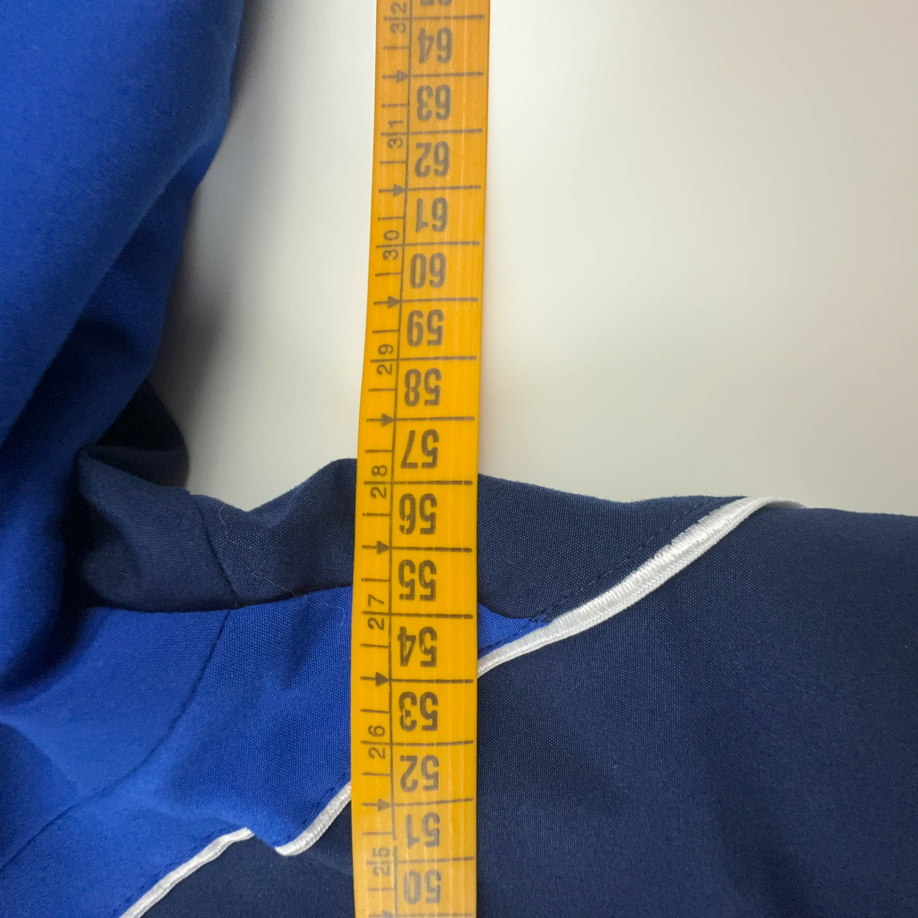 Giacca a vento Adidas Vintage blu con zip anni 00 - Taglia 6 180 uomo