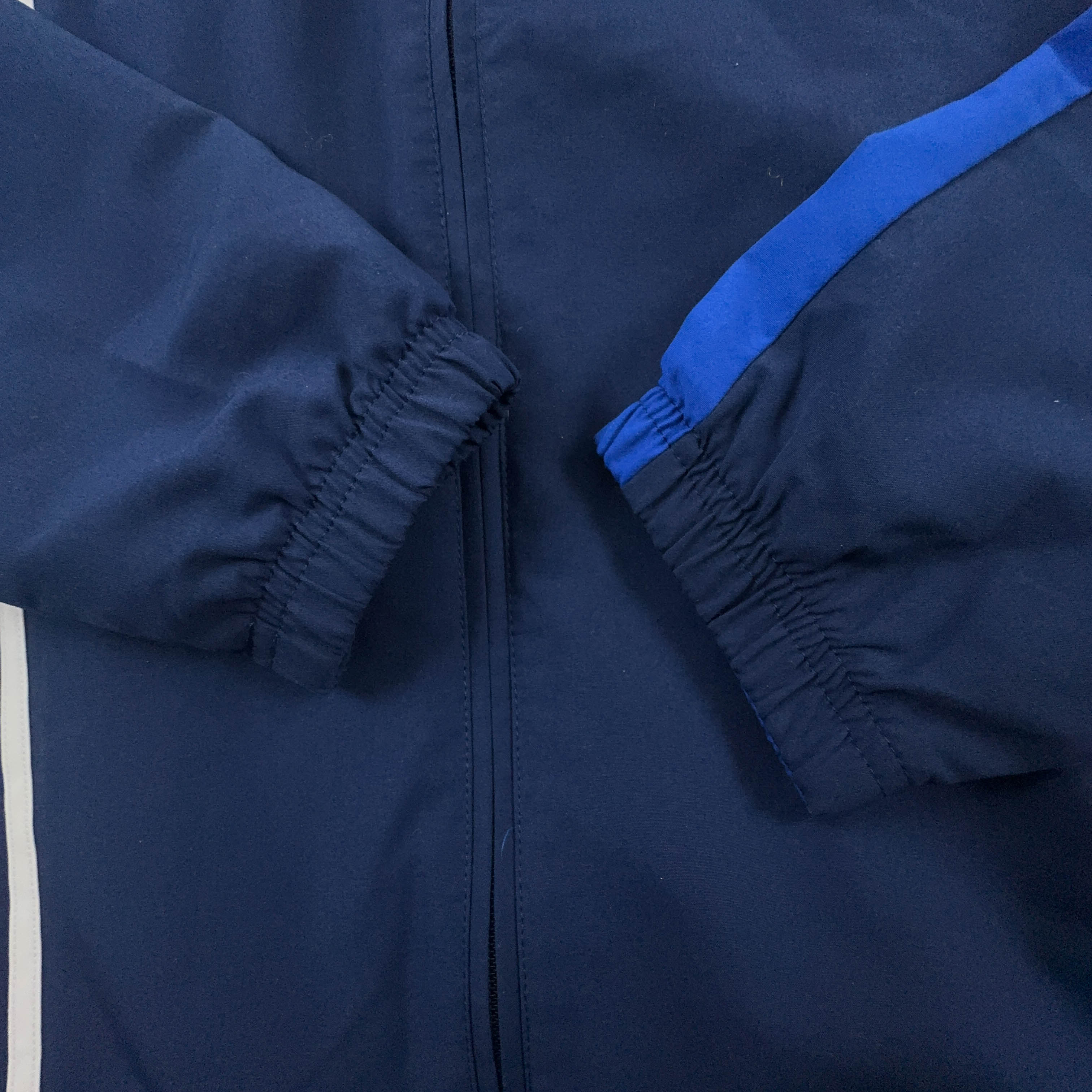 Giacca a vento Adidas Vintage blu con zip anni 00 - Taglia 6 180 uomo