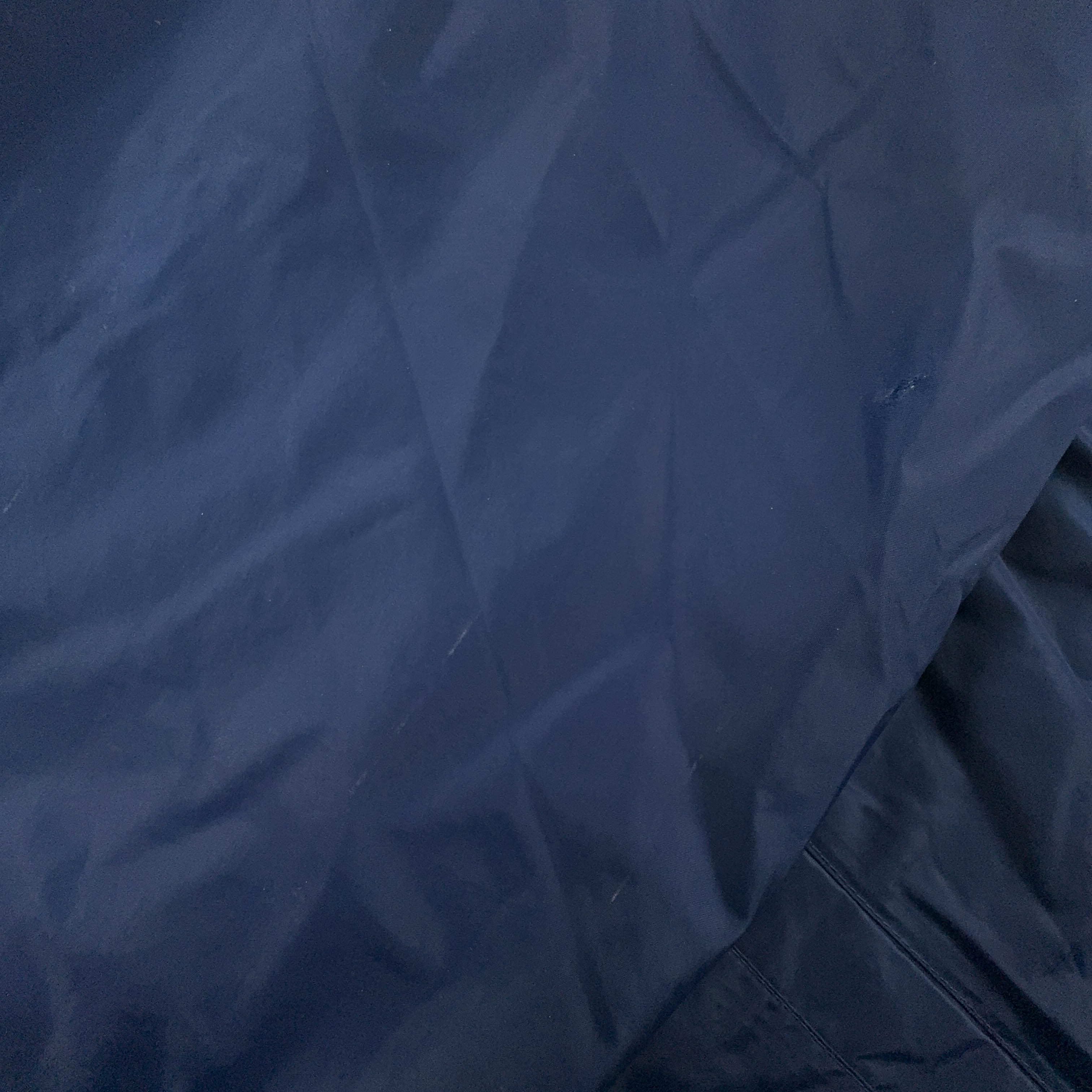 Giacca a vento Nike Vintage blu scuro con zip anni 90 - Taglia XL uomo