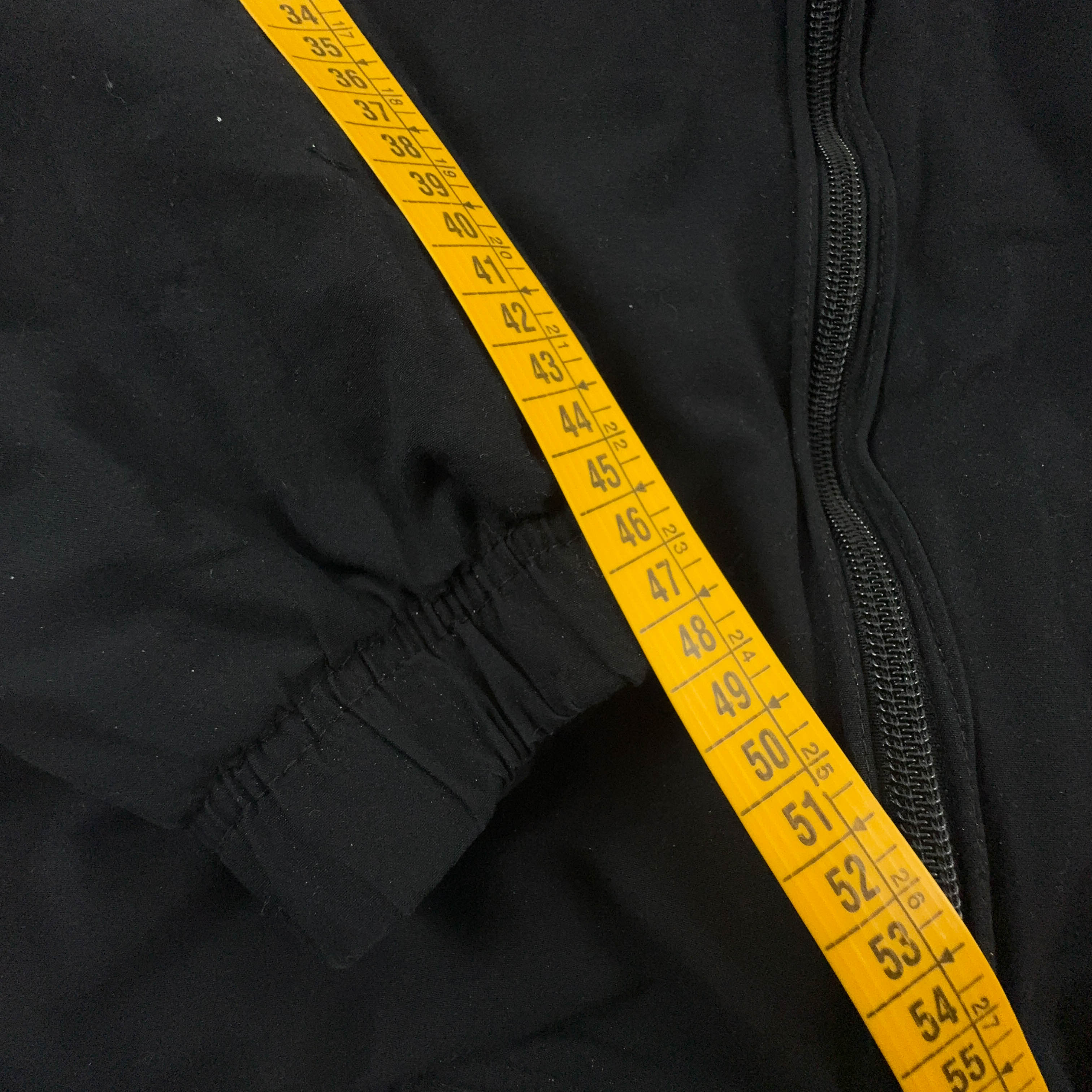 Giacca a vento Nike Vintage nera con zip anni 00 - Taglia S 173 uomo