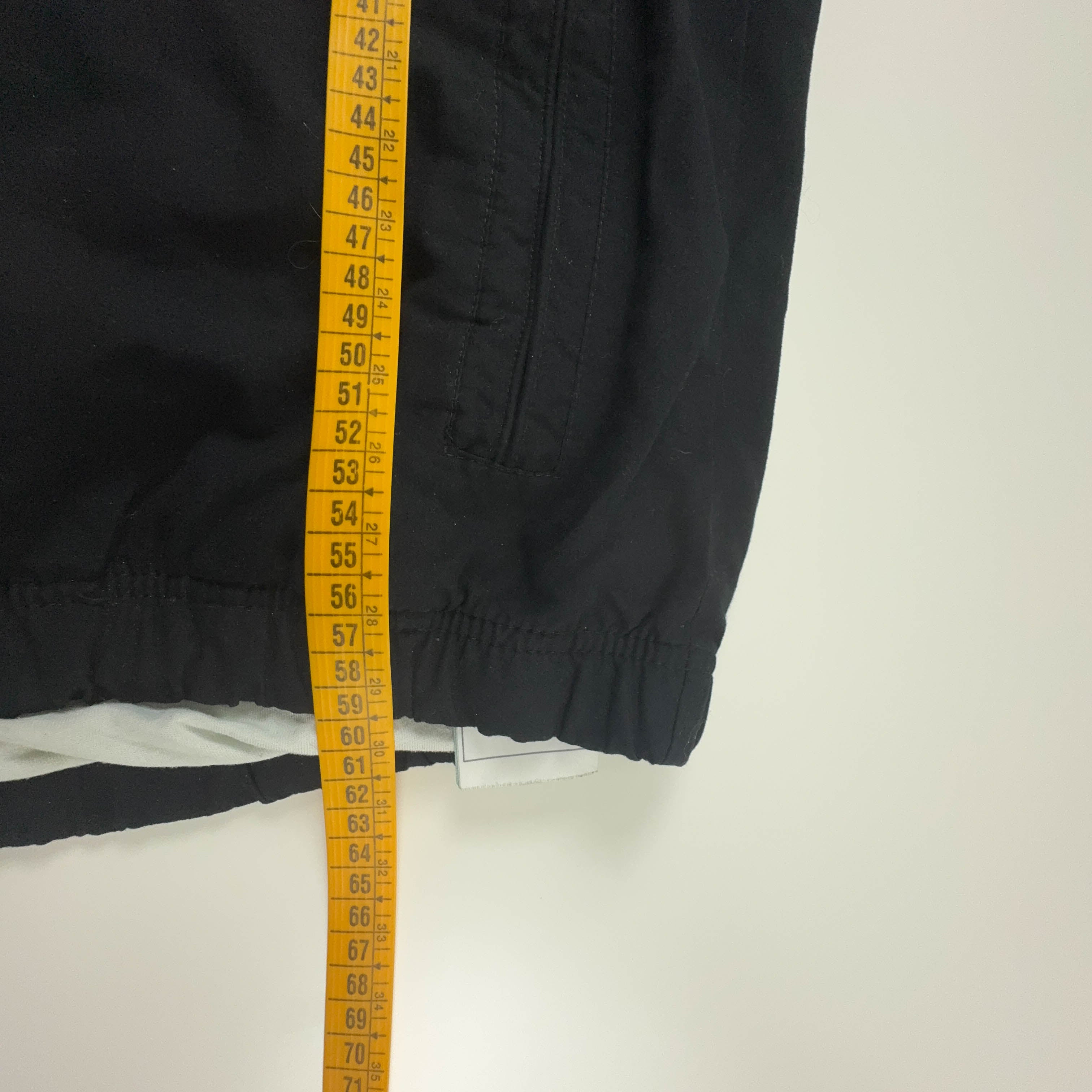 Giacca a vento Nike Vintage nera con zip anni 00 - Taglia S 173 uomo