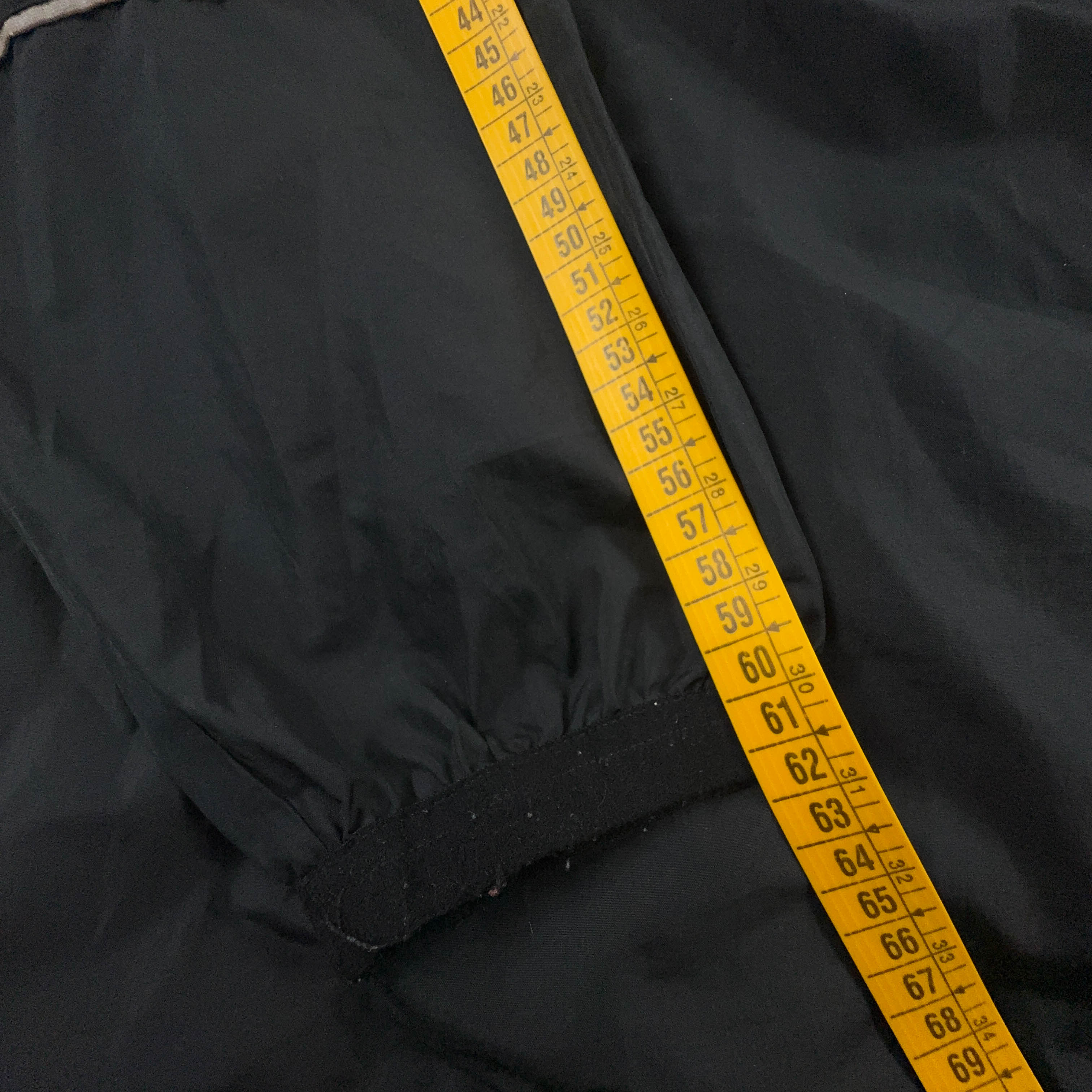 Giacca a vento Nike Vintage nera quarter zip anni 90 - Taglia L uomo