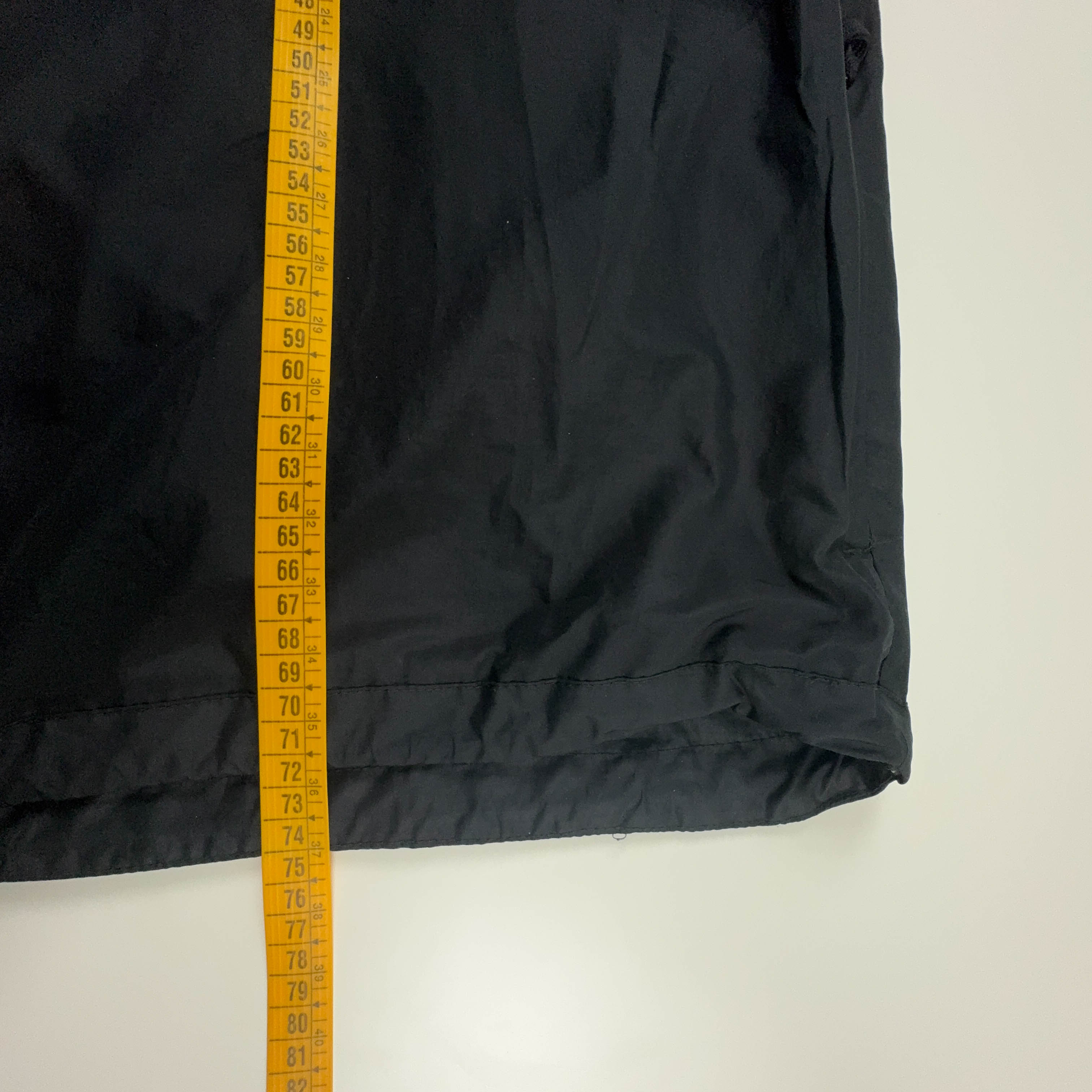 Giacca a vento Nike Vintage nera quarter zip anni 90 - Taglia L uomo