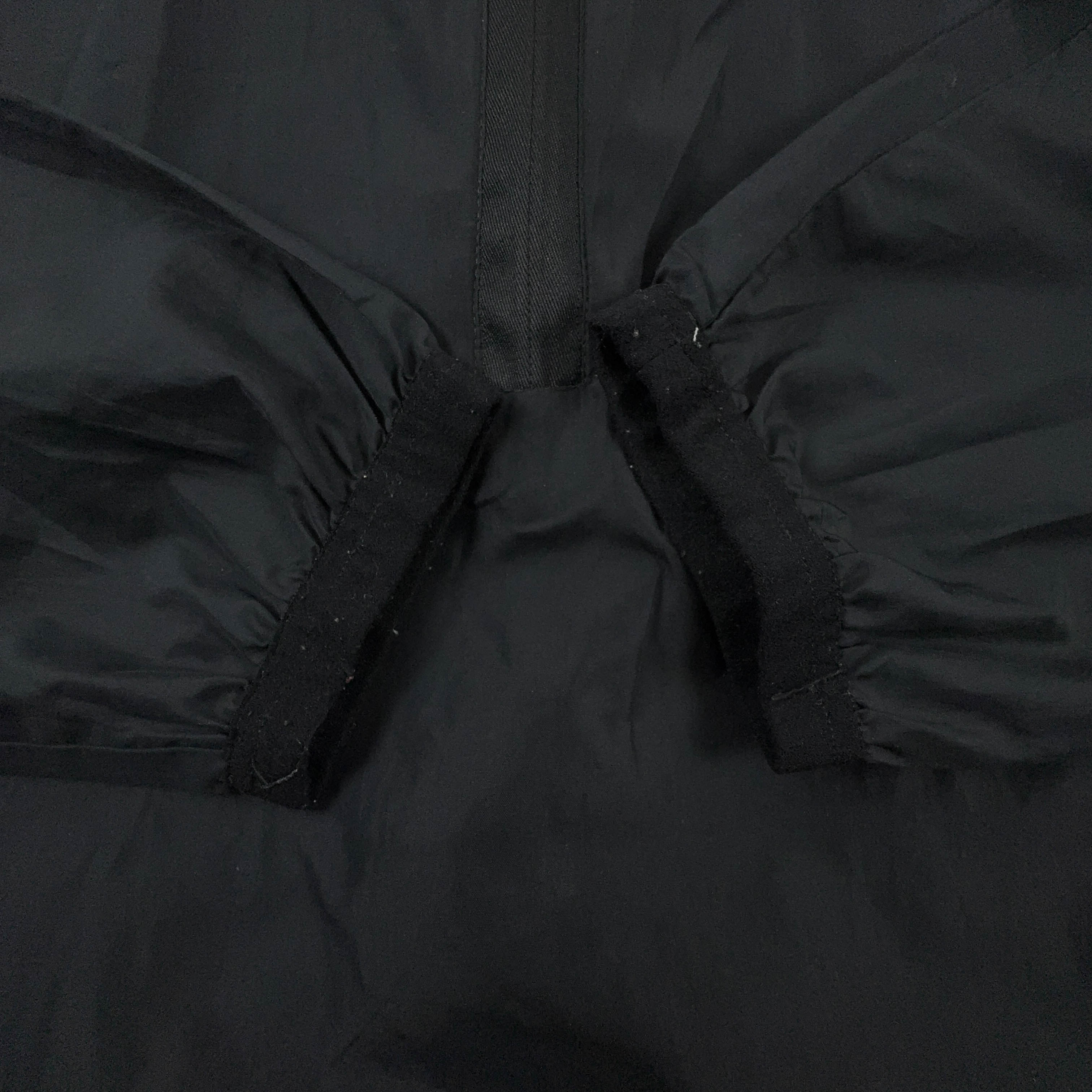 Giacca a vento Nike Vintage nera quarter zip anni 90 - Taglia L uomo