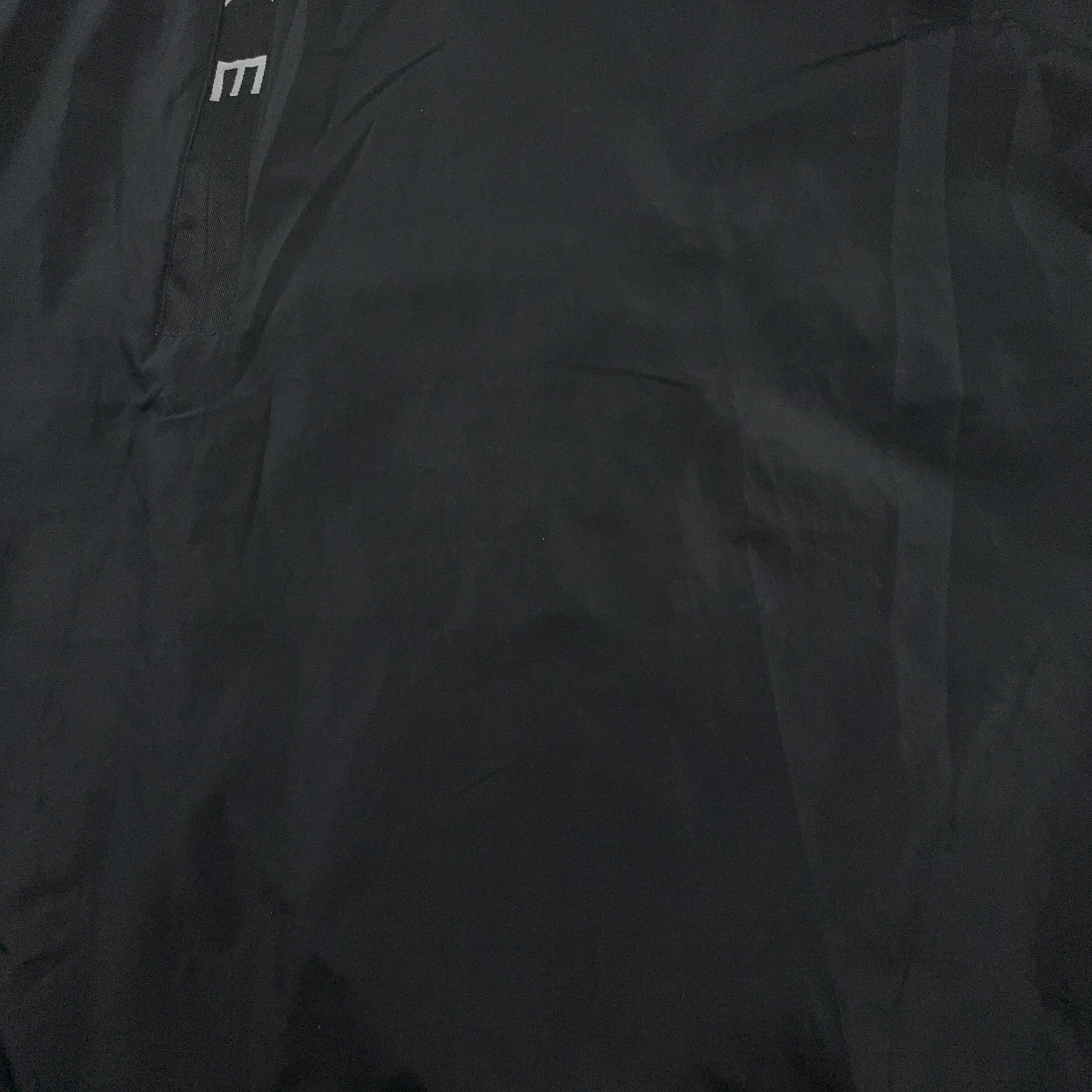 Giacca a vento Nike Vintage nera quarter zip anni 90 - Taglia L uomo