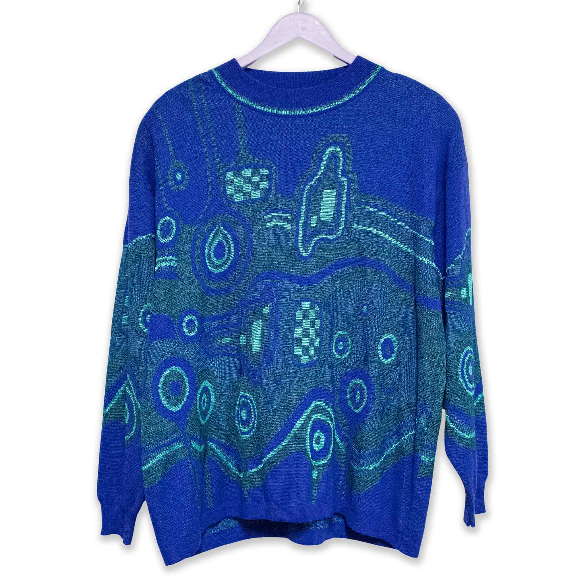 Maglione Vintage 27% lana - Taglia L/XL