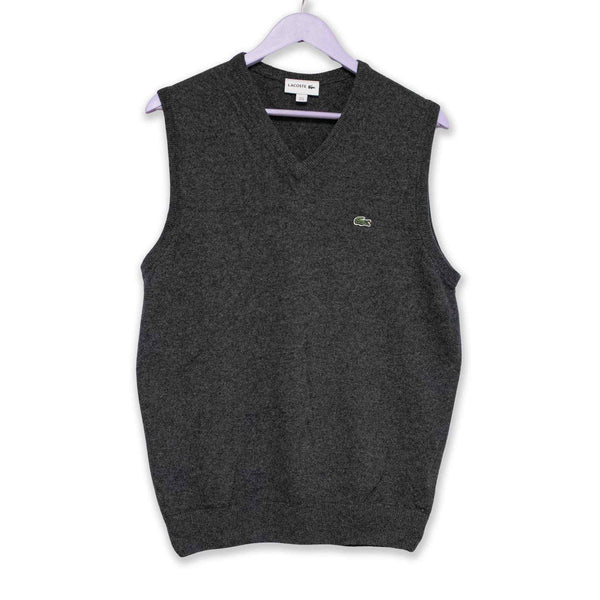 Lacoste 100% wool vest - Size M