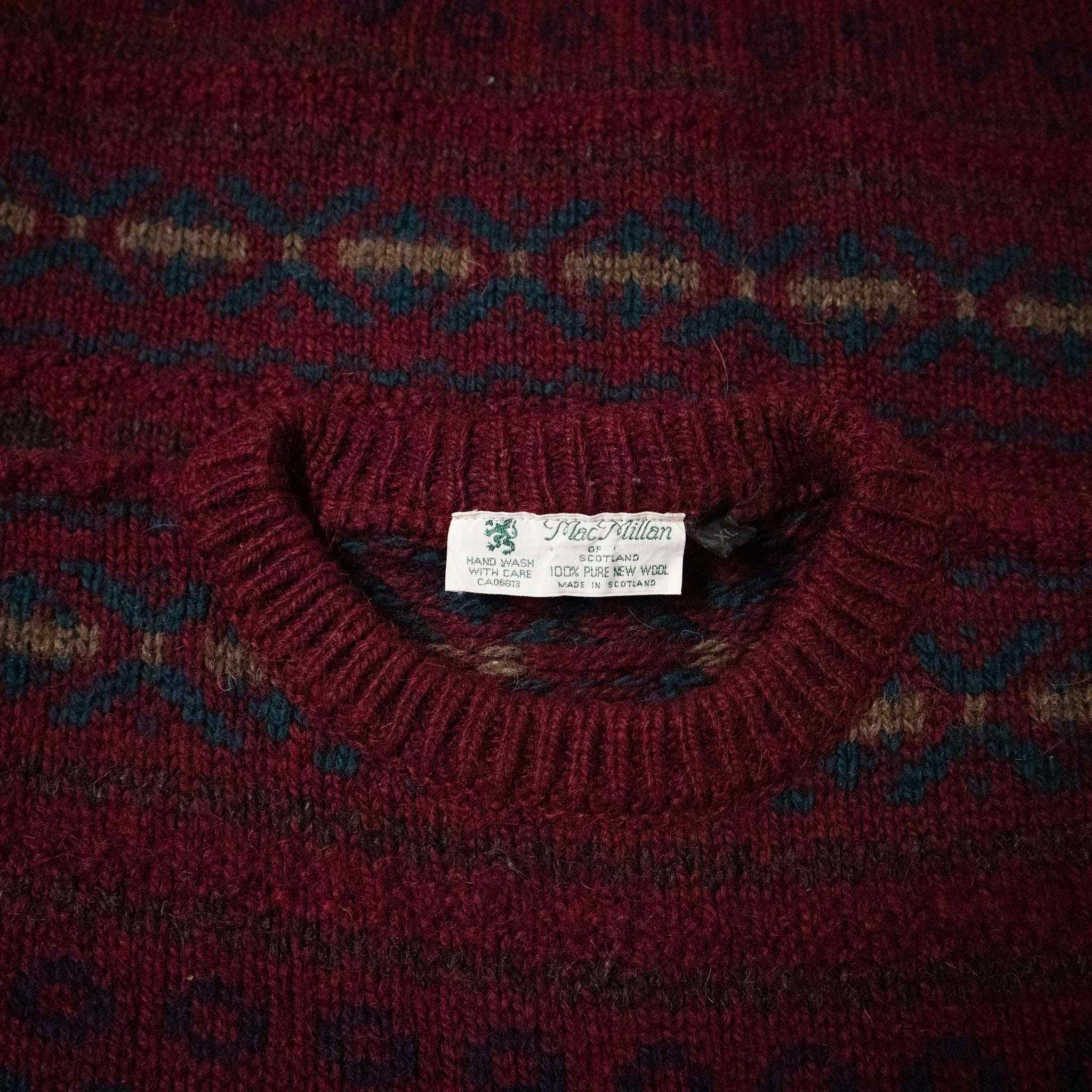 Vintage wool sweater - Size XL