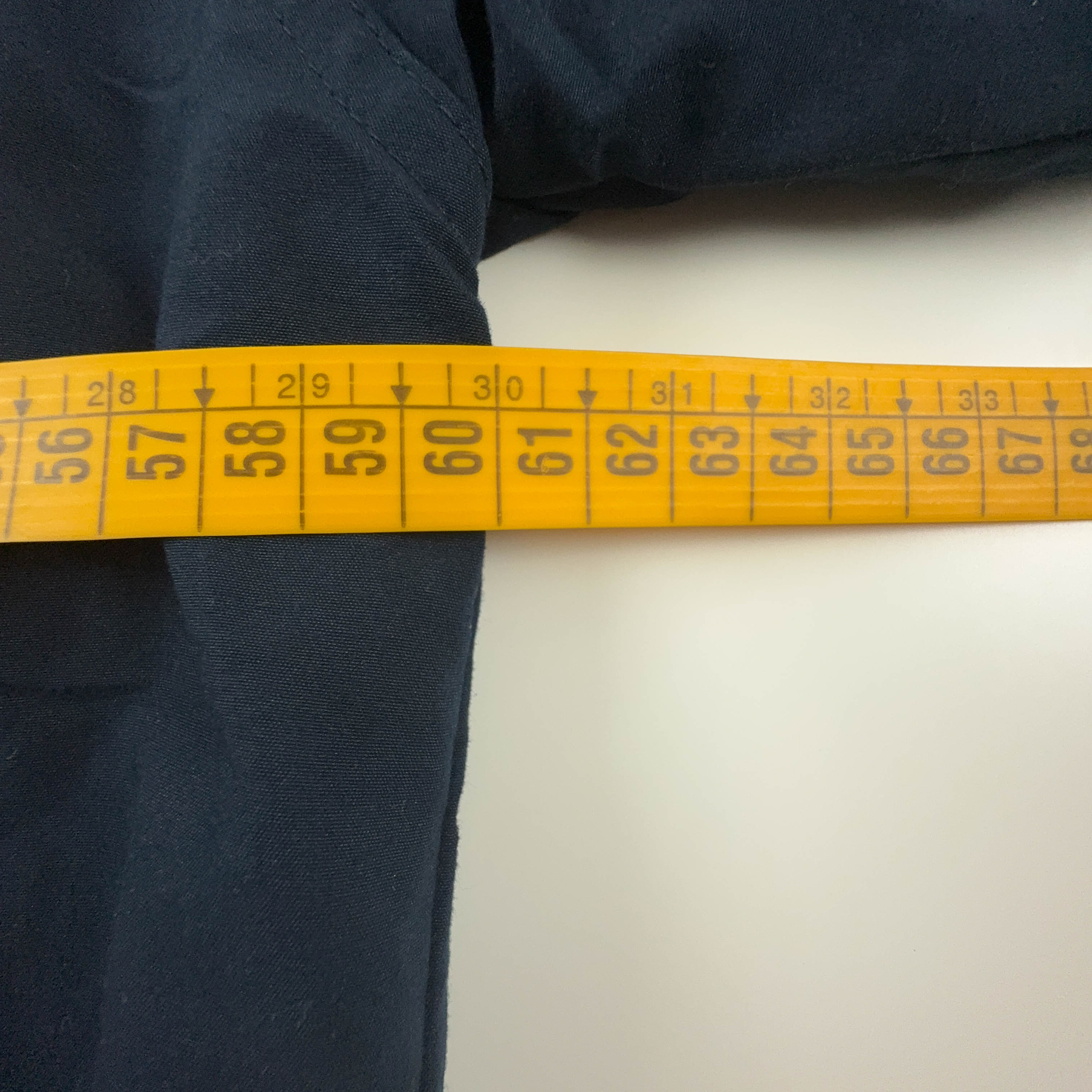 Giacca a vento Reebok Vintage blu scura con zip anni 90 - Taglia M uomo