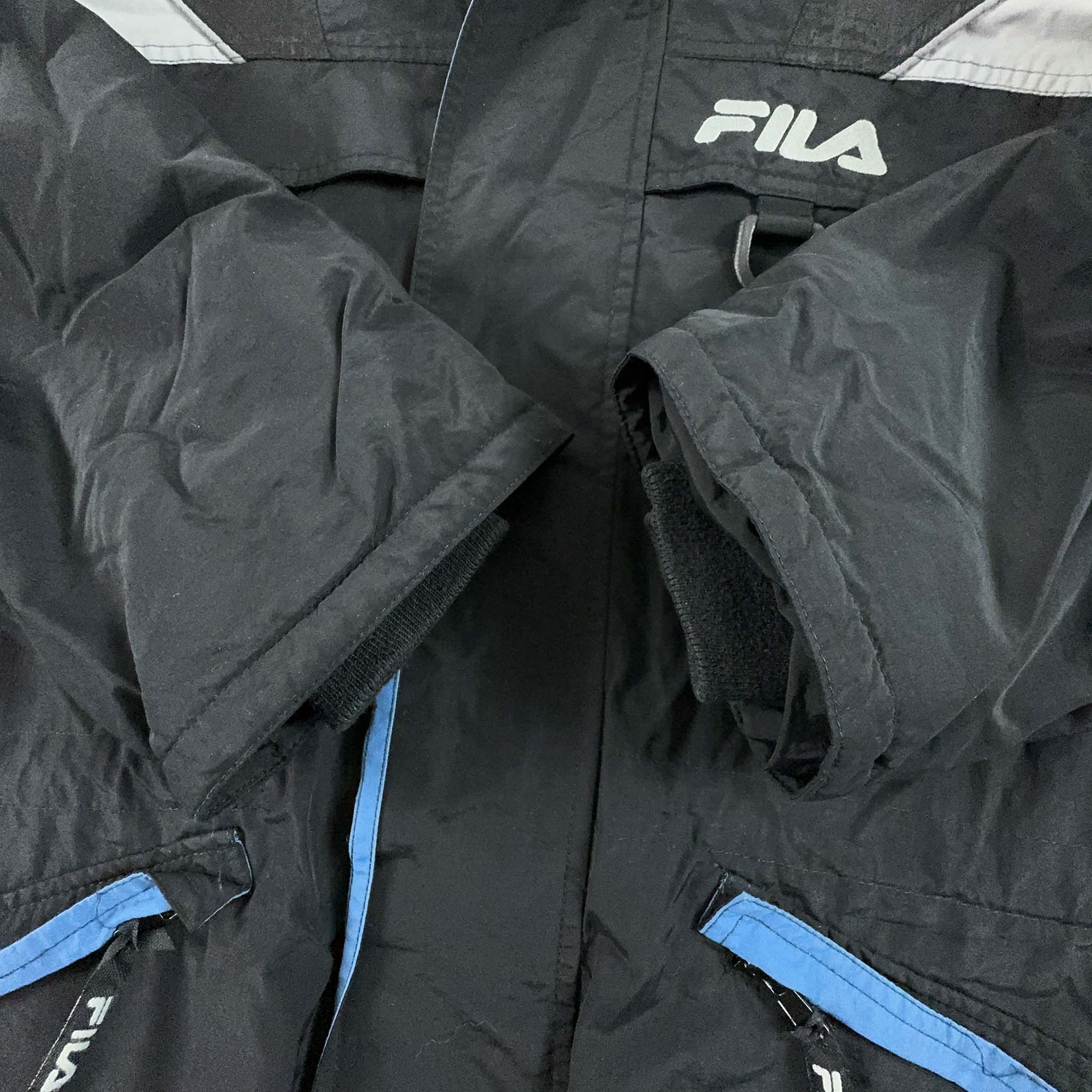 Giacca da Sci/Snowboard Fila Vintage Thermore tecnica nera - Taglia I50 uomo