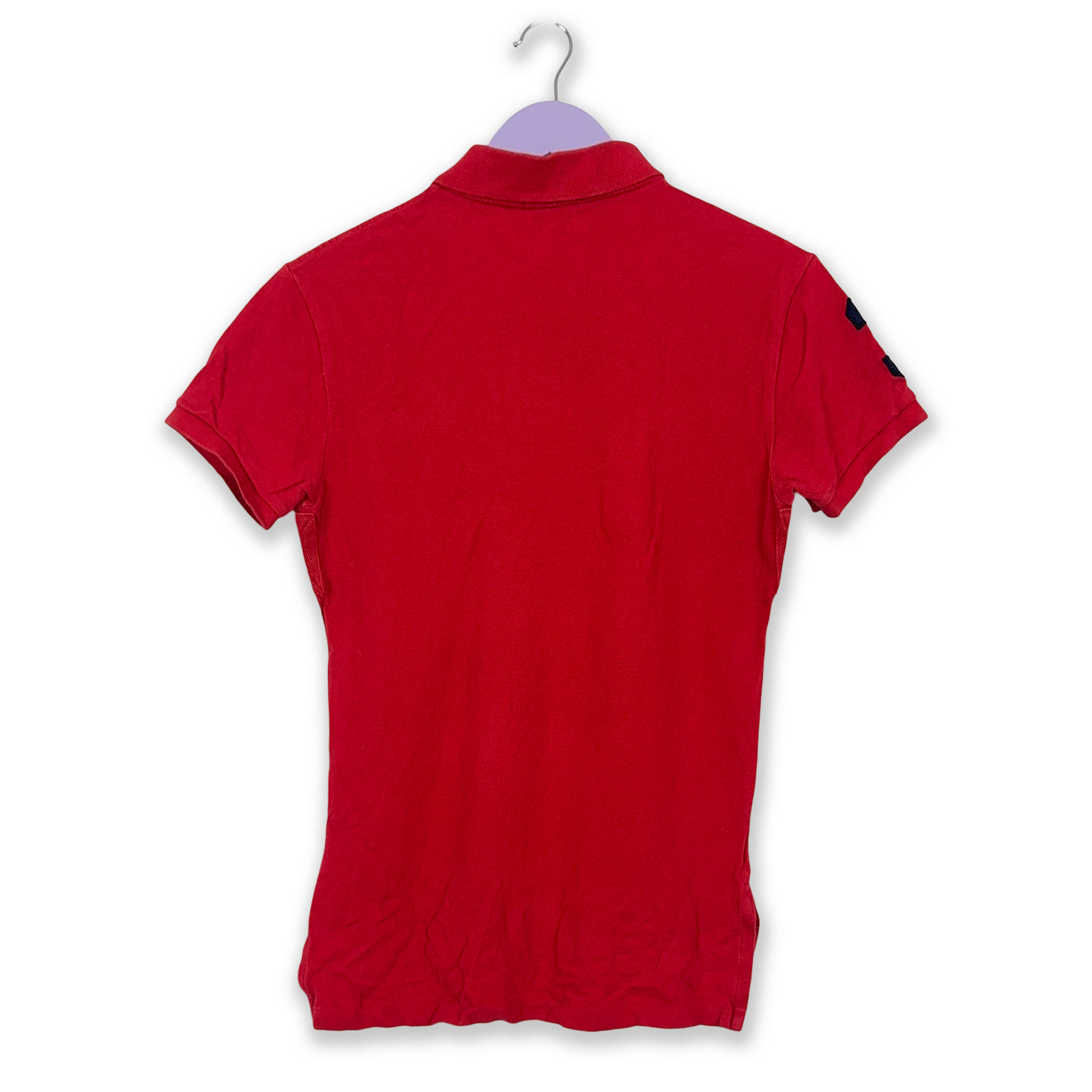 Polo Ralph Lauren Solid Red Custom Fit with Embroidery - Size XS/S Men