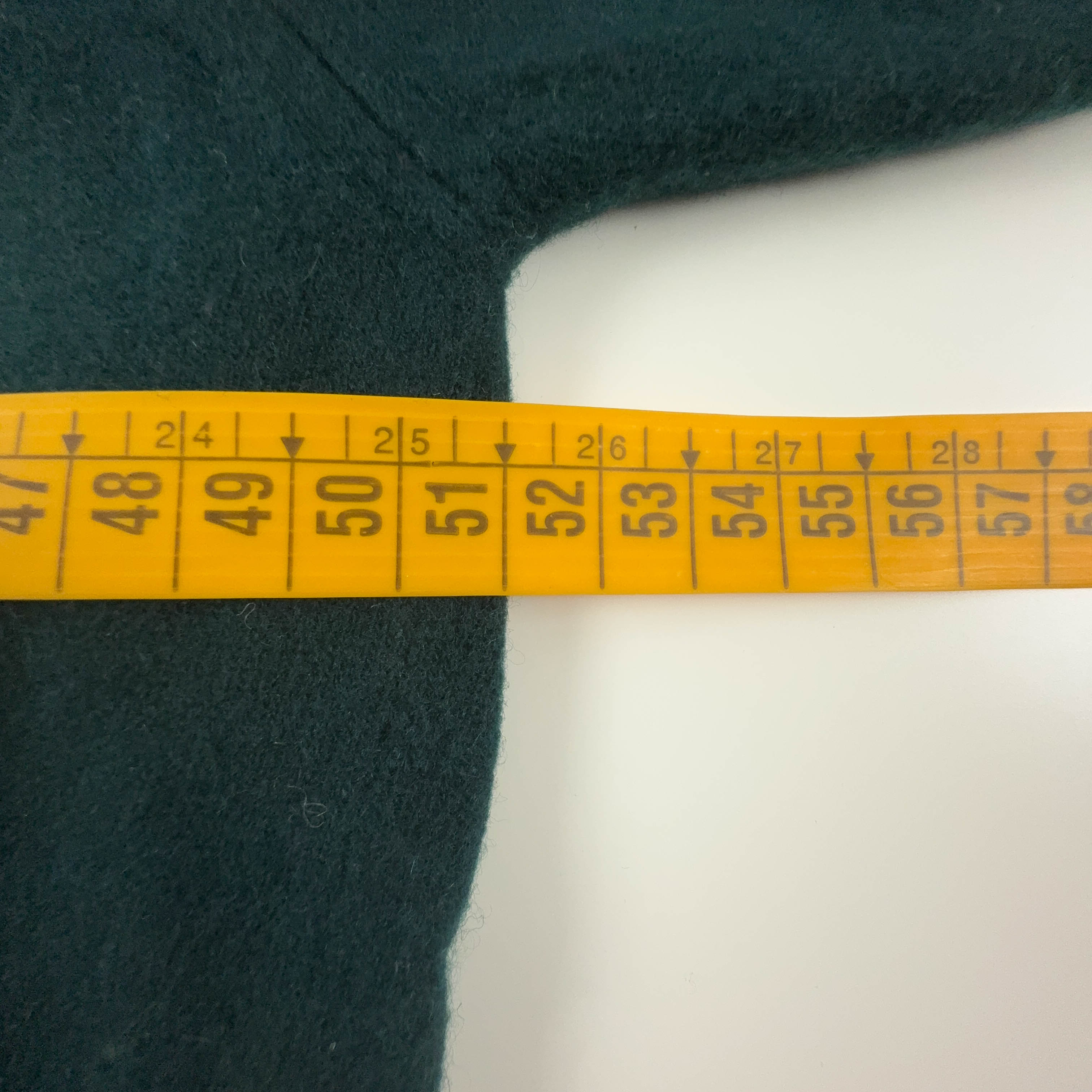 Maglione Fred Perry verde scuro a girocollo in lana merino e cashmere - Taglia S uomo