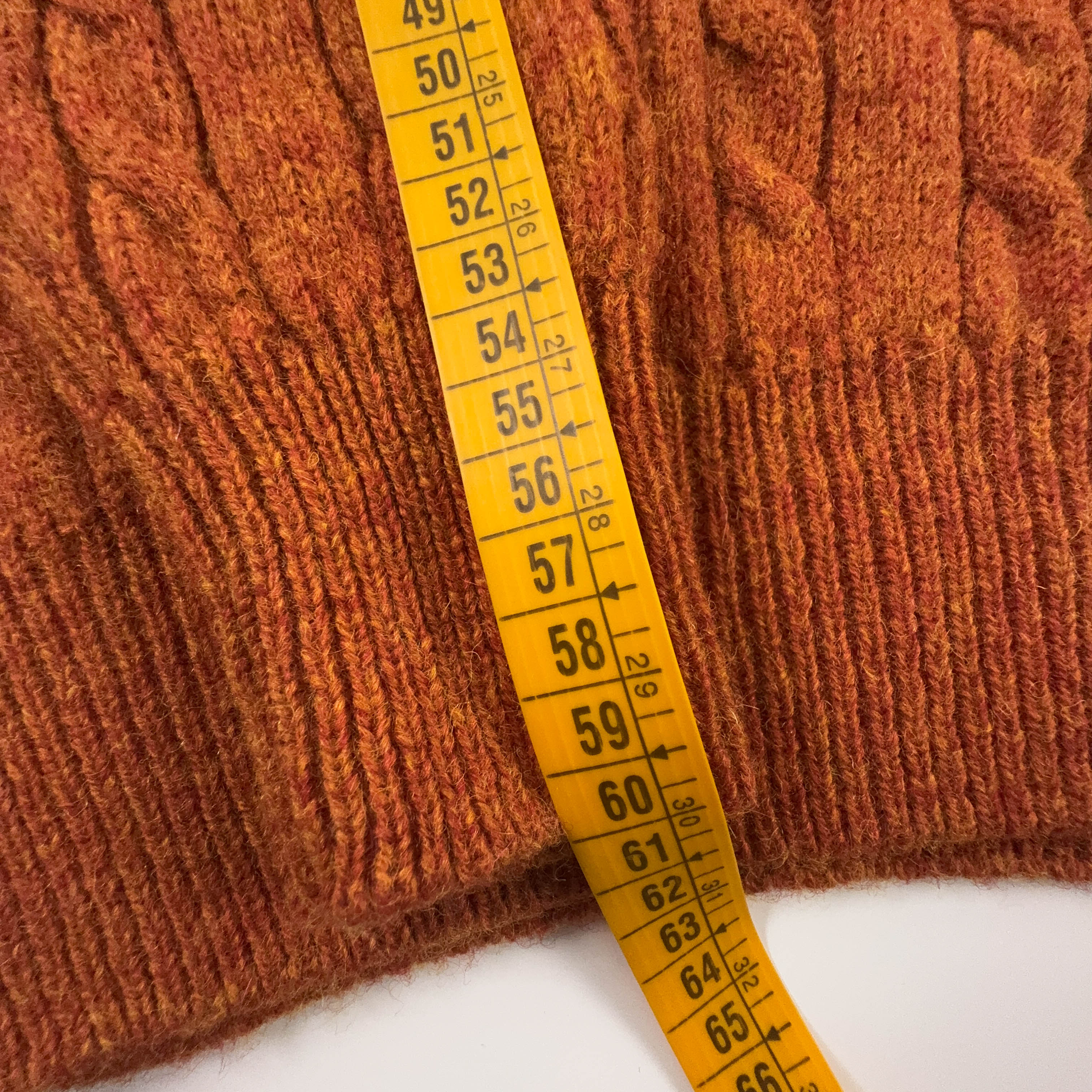 Maglione Il Granchio arancione a girocollo in lana vergine - Taglia 4 uomo