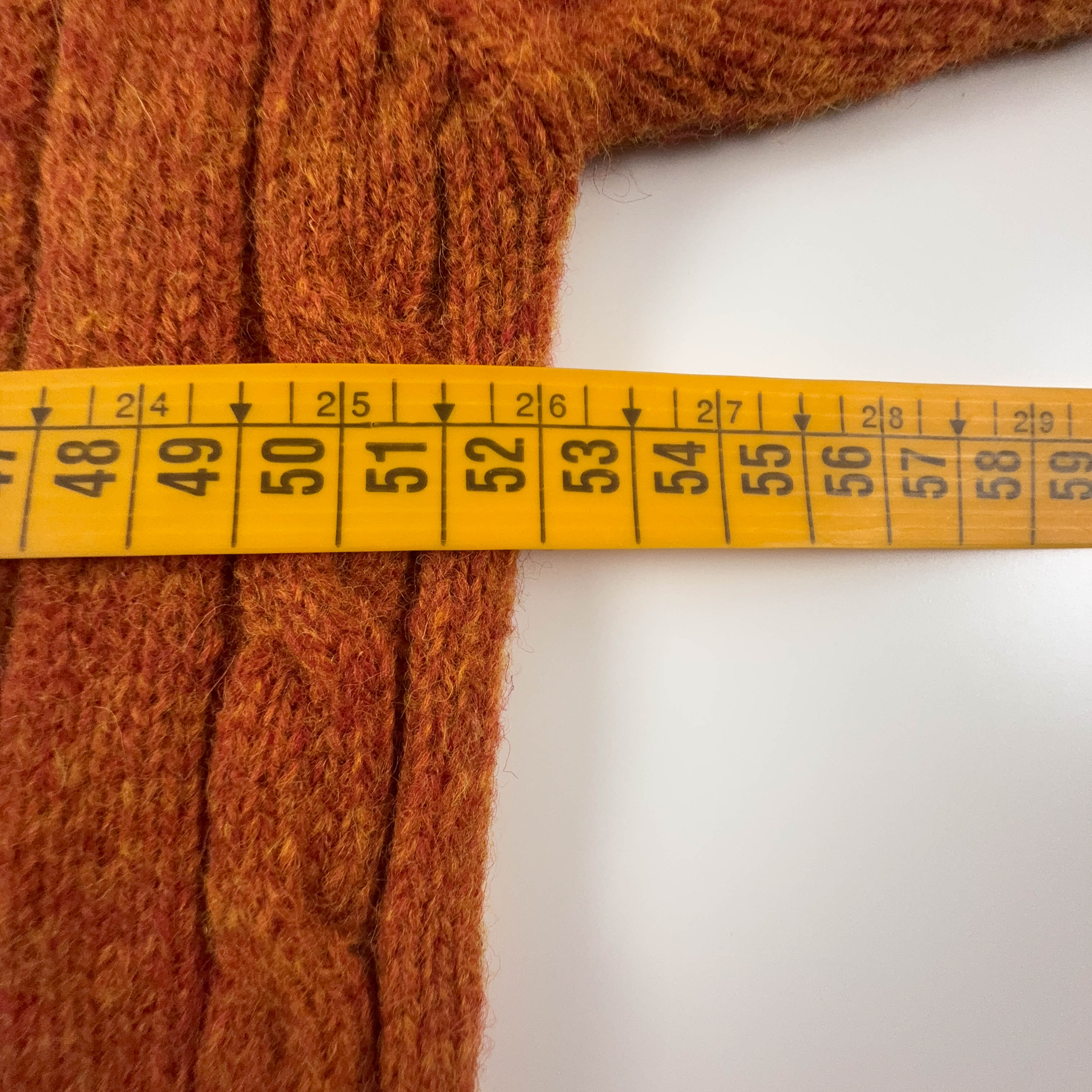 Maglione Il Granchio arancione a girocollo in lana vergine - Taglia 4 uomo