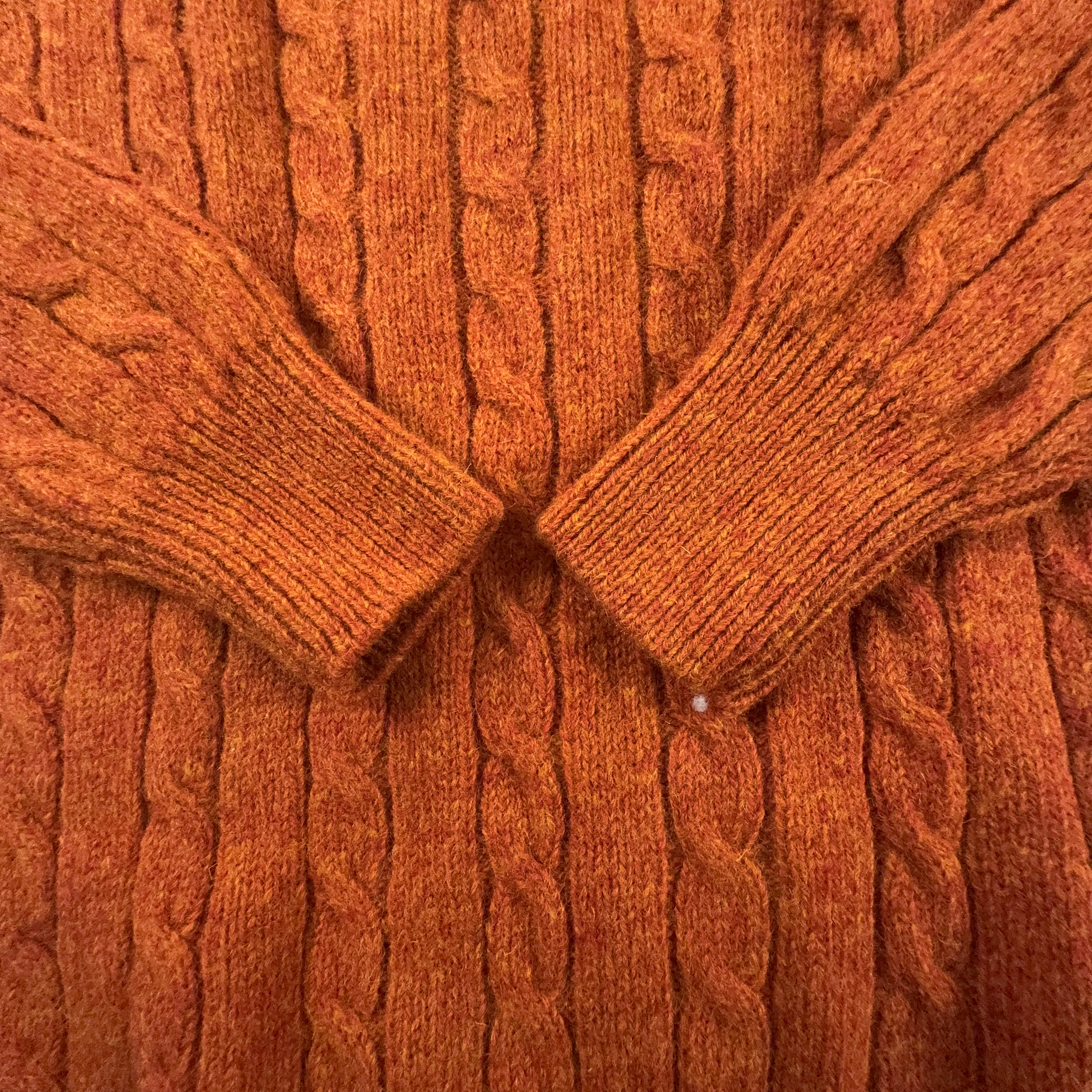 Maglione Il Granchio arancione a girocollo in lana vergine - Taglia 4 uomo