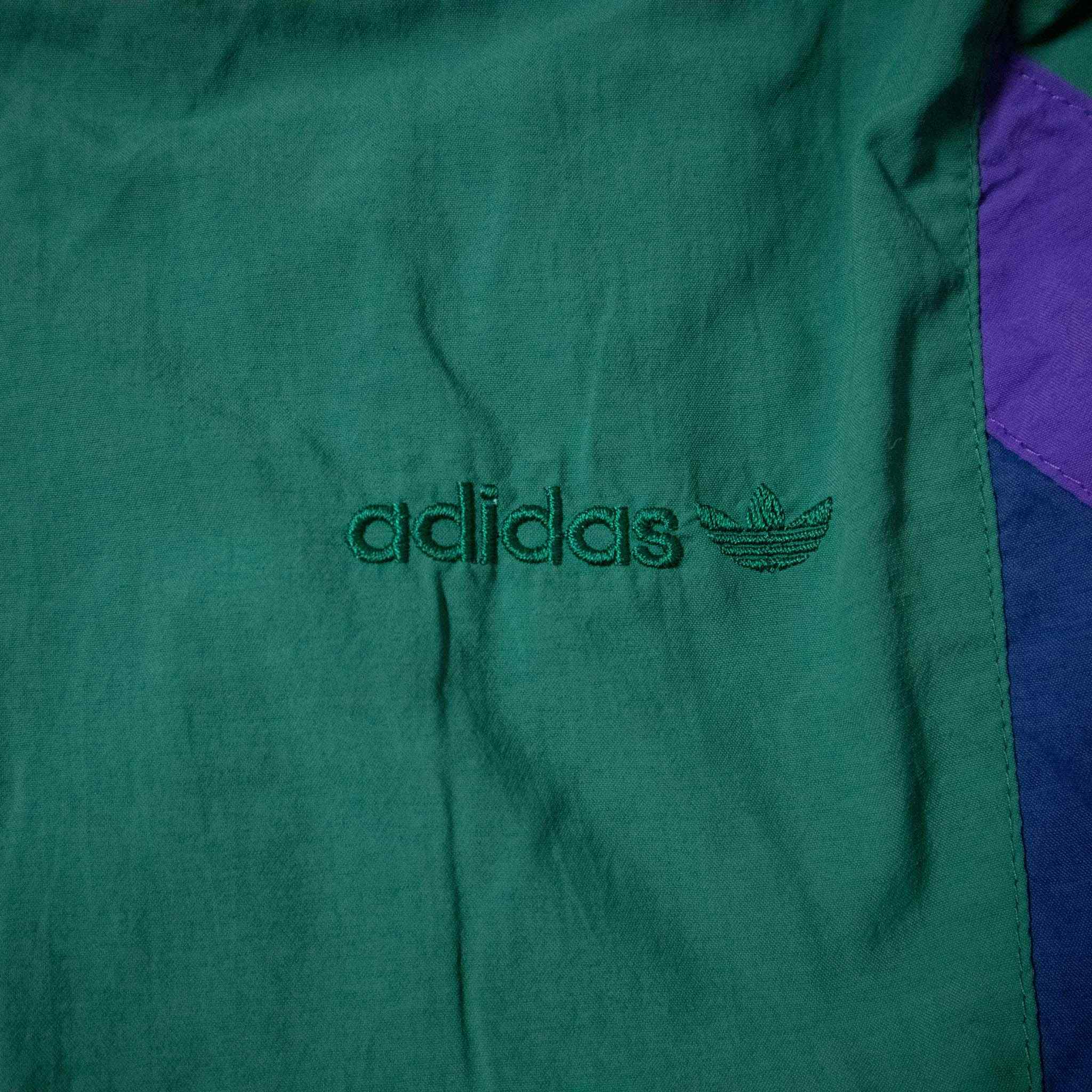 Adidas Vintage Windbreaker - Size XL